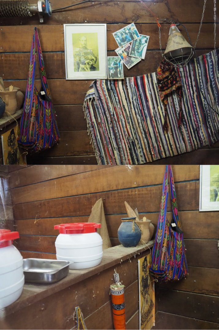 Somewhat strange theming objects in the guinea pig shack (Nov 10th, 2018)