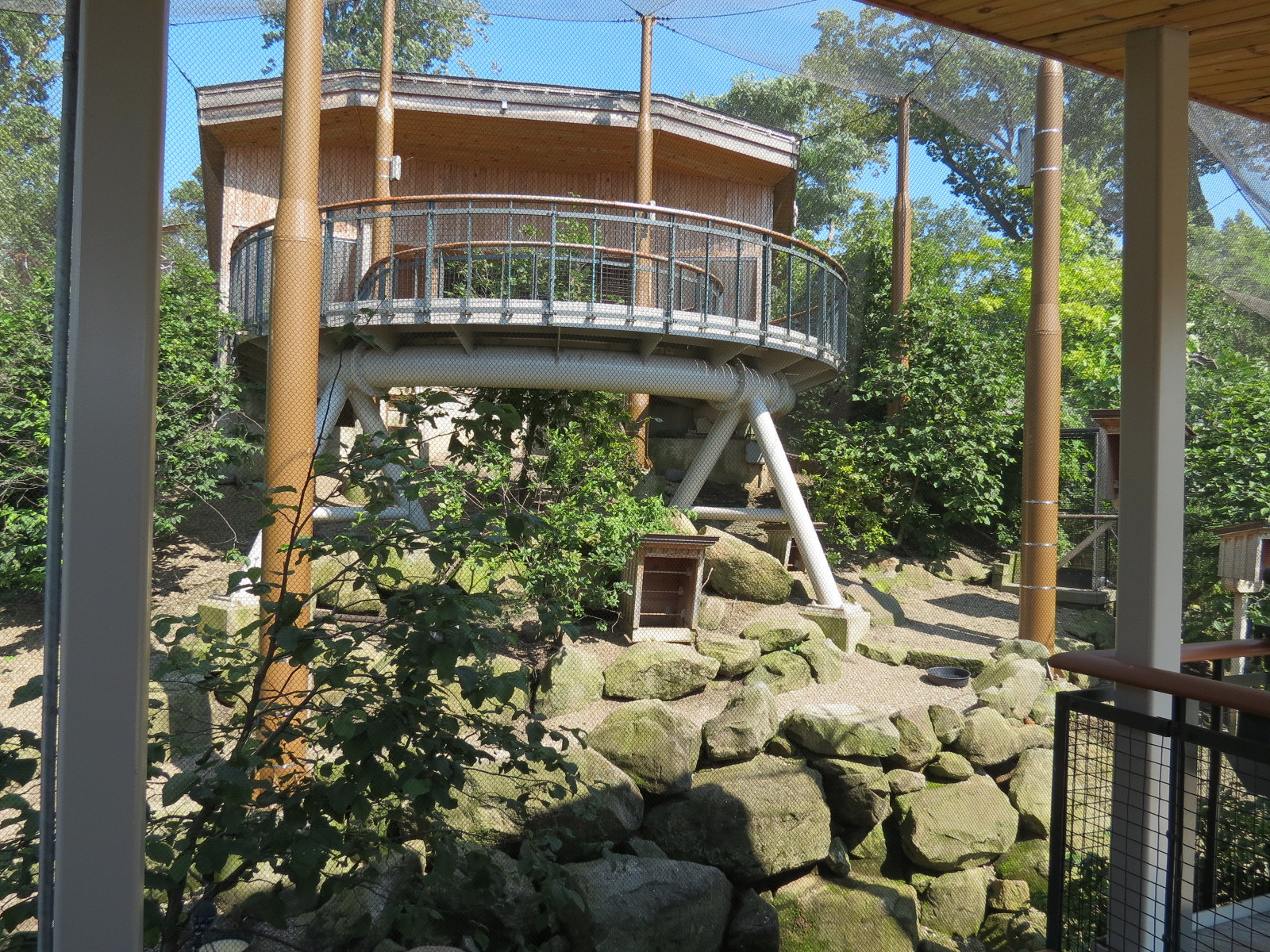 Songbird Aviary - Lower Viewing Area