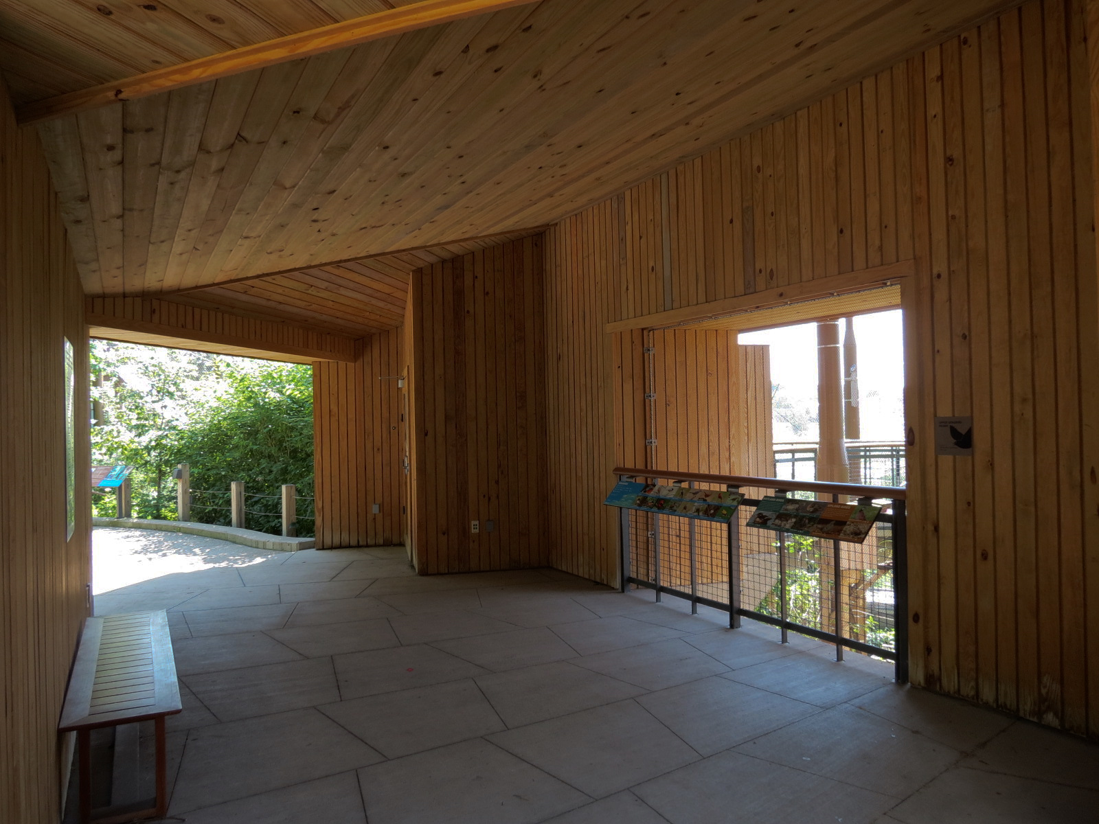 Songbird Aviary - Upper Viewing Area