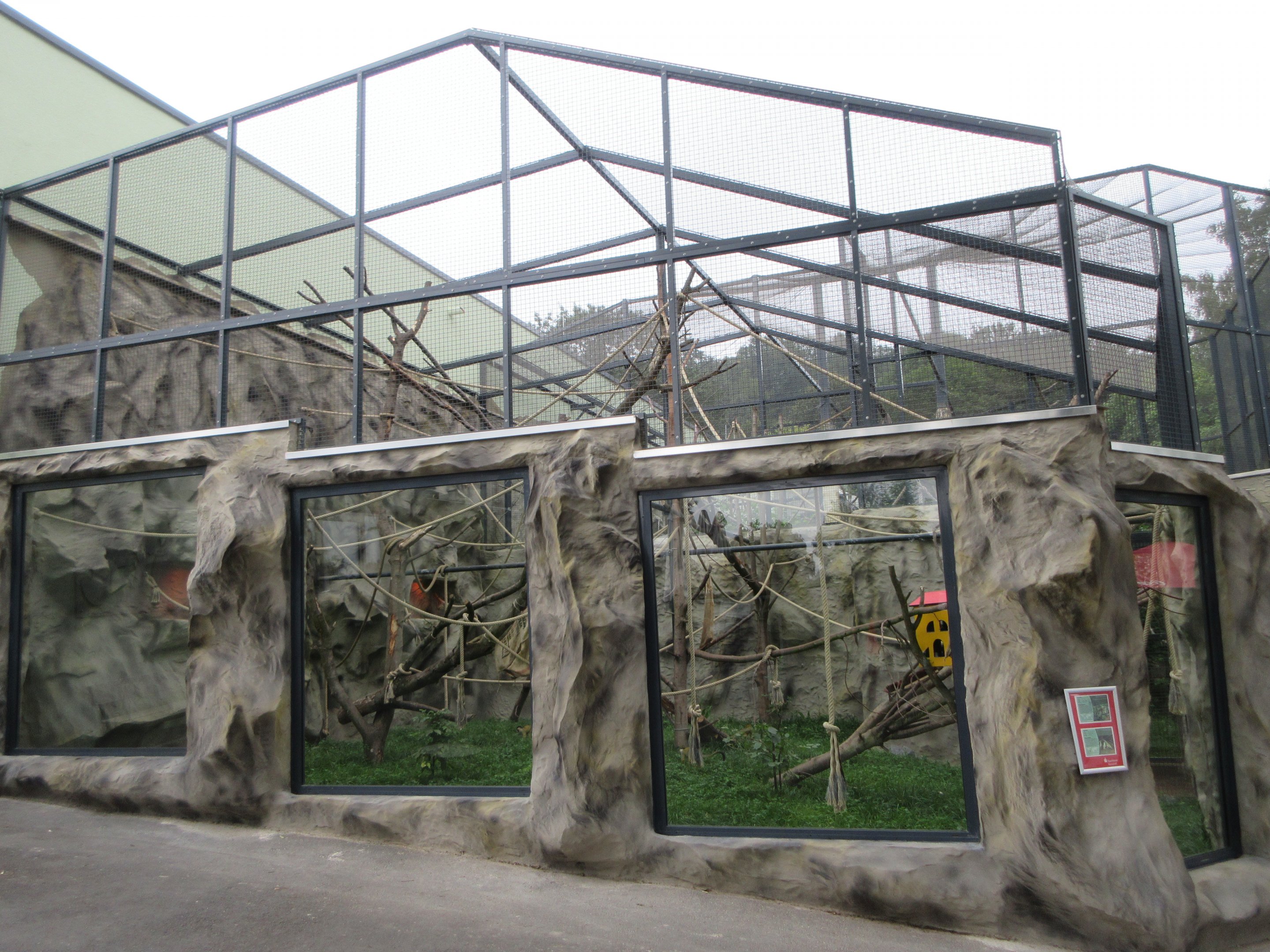 South America House - Bolivian Squirrel Monkey Exhibit