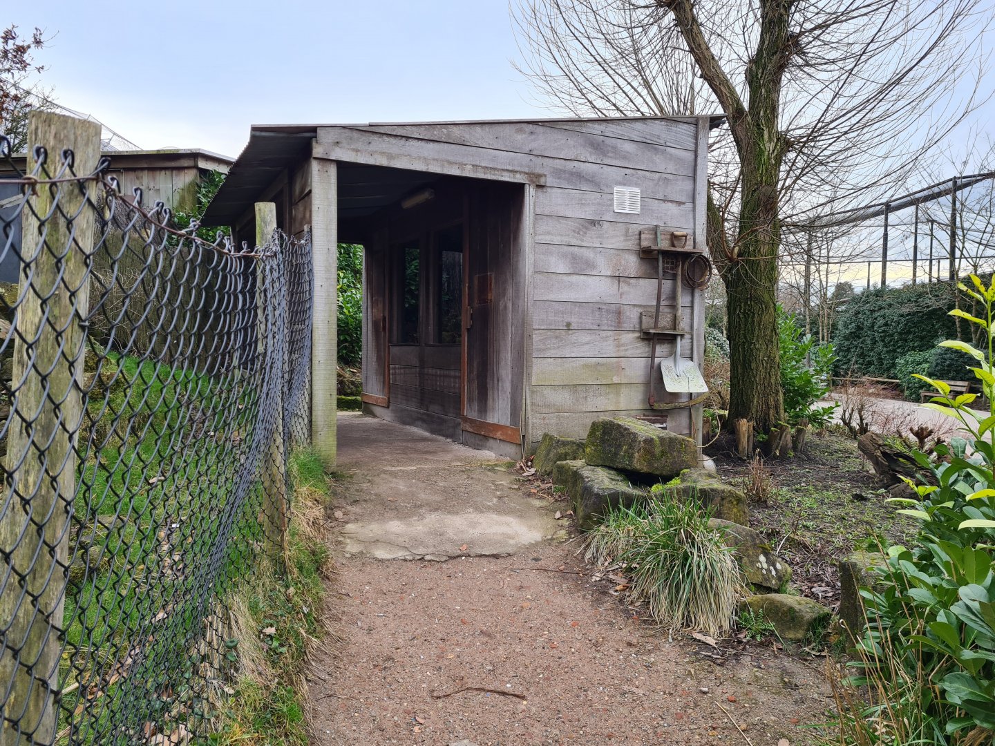 South America - Walkway past pudu enclosure