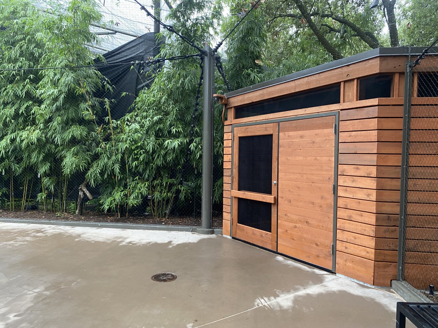 South American Aviary Entrance