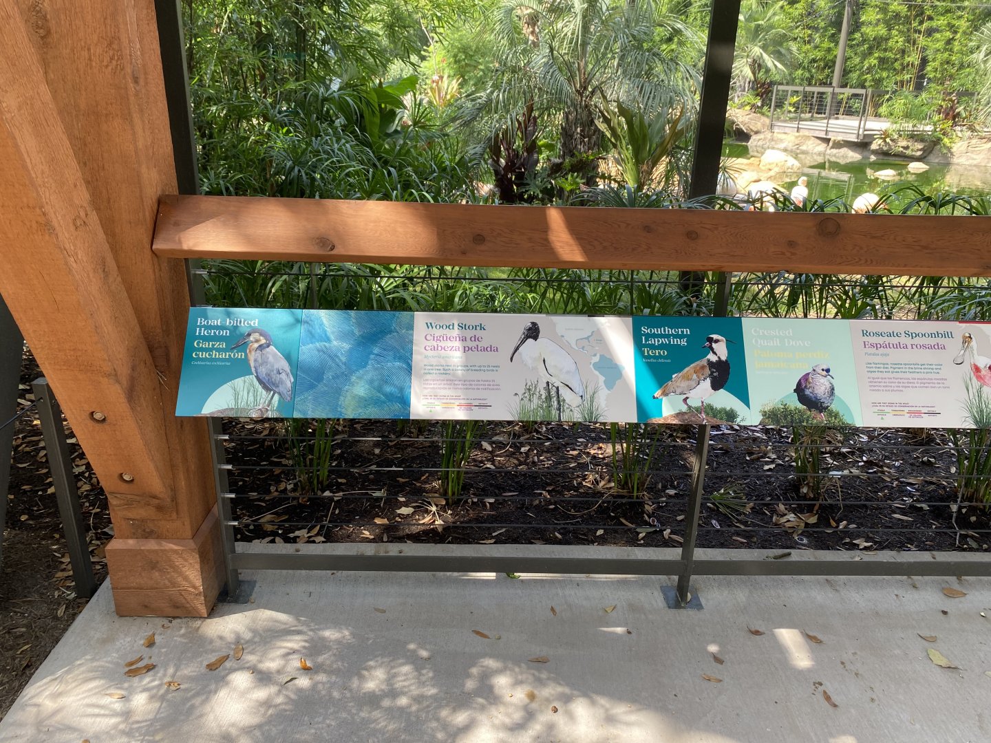South American Aviary Signage