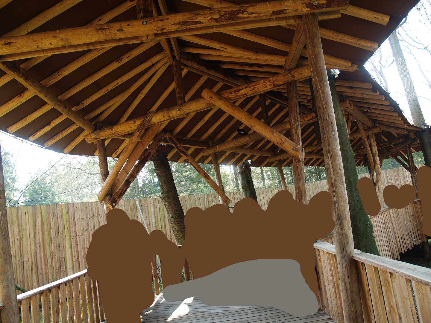 South American aviary walkway (Now the Hanuman langur exhibit), 2010-04-18