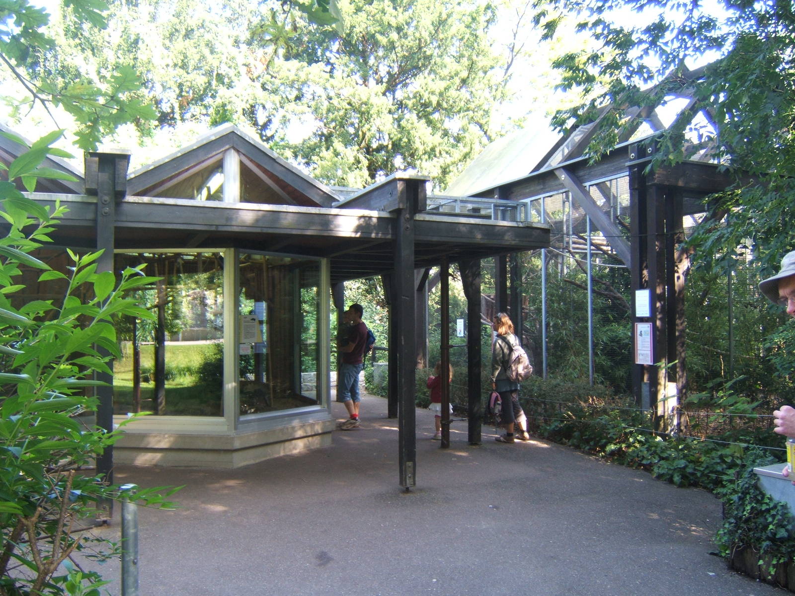 South American exhibit