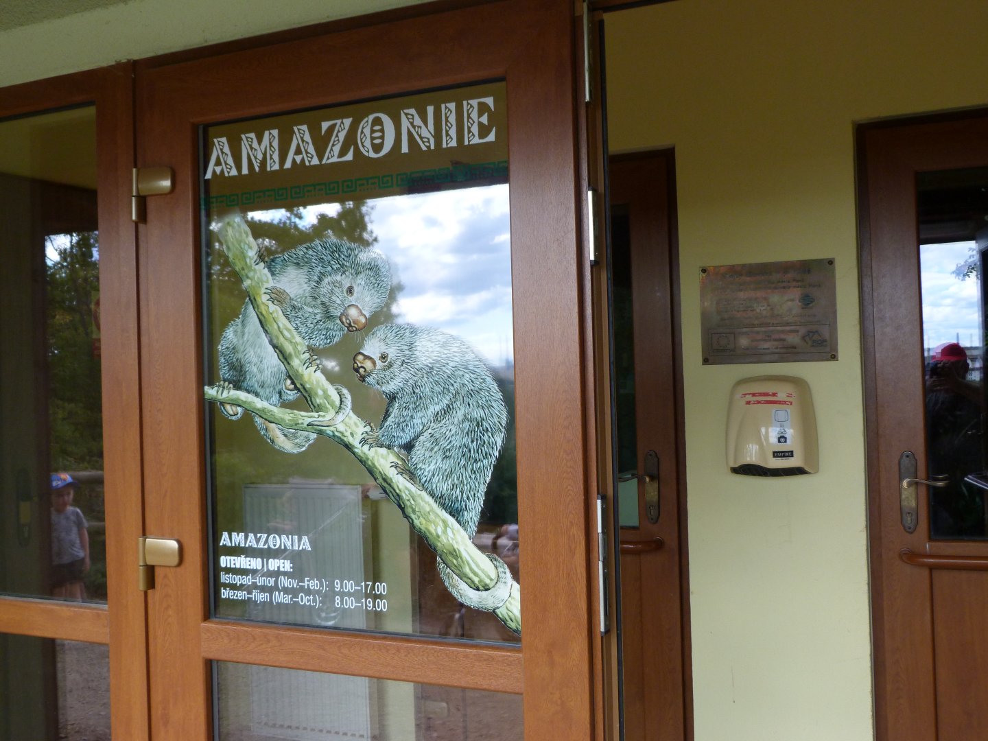 South American house entrance -Zoo Plzeň (2025)