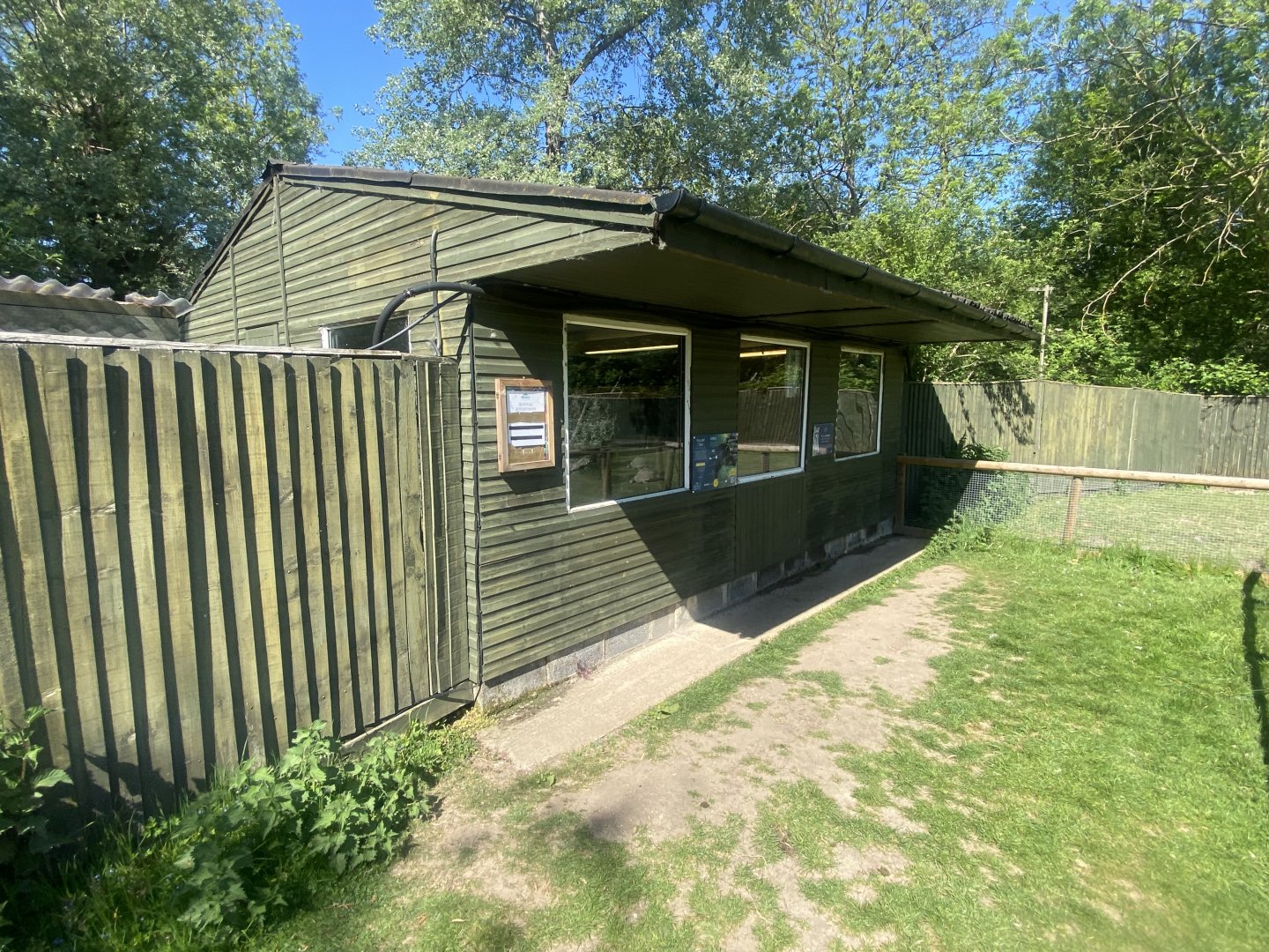 South American tapir enclosure 090525