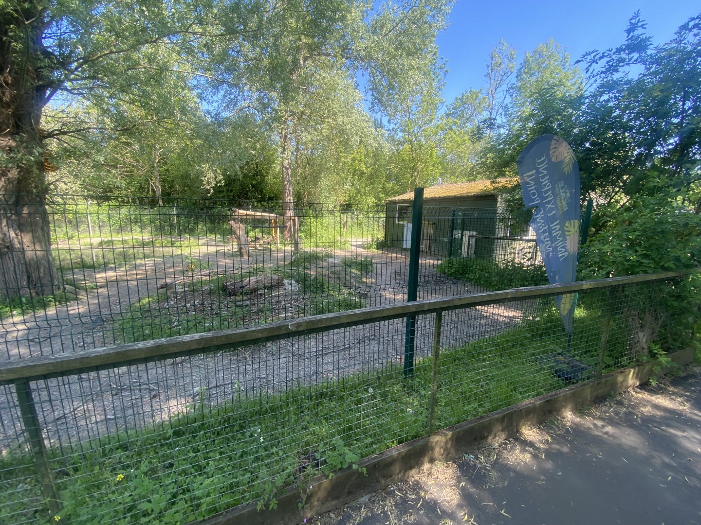 South American tapir enclosure 090525