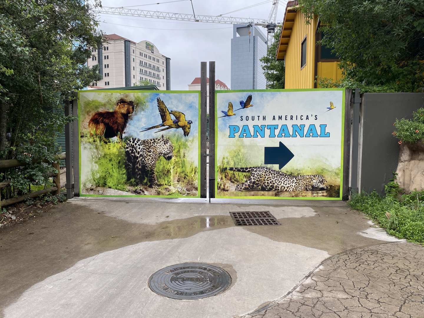 South America’s Pantanal- New Entrance Sign