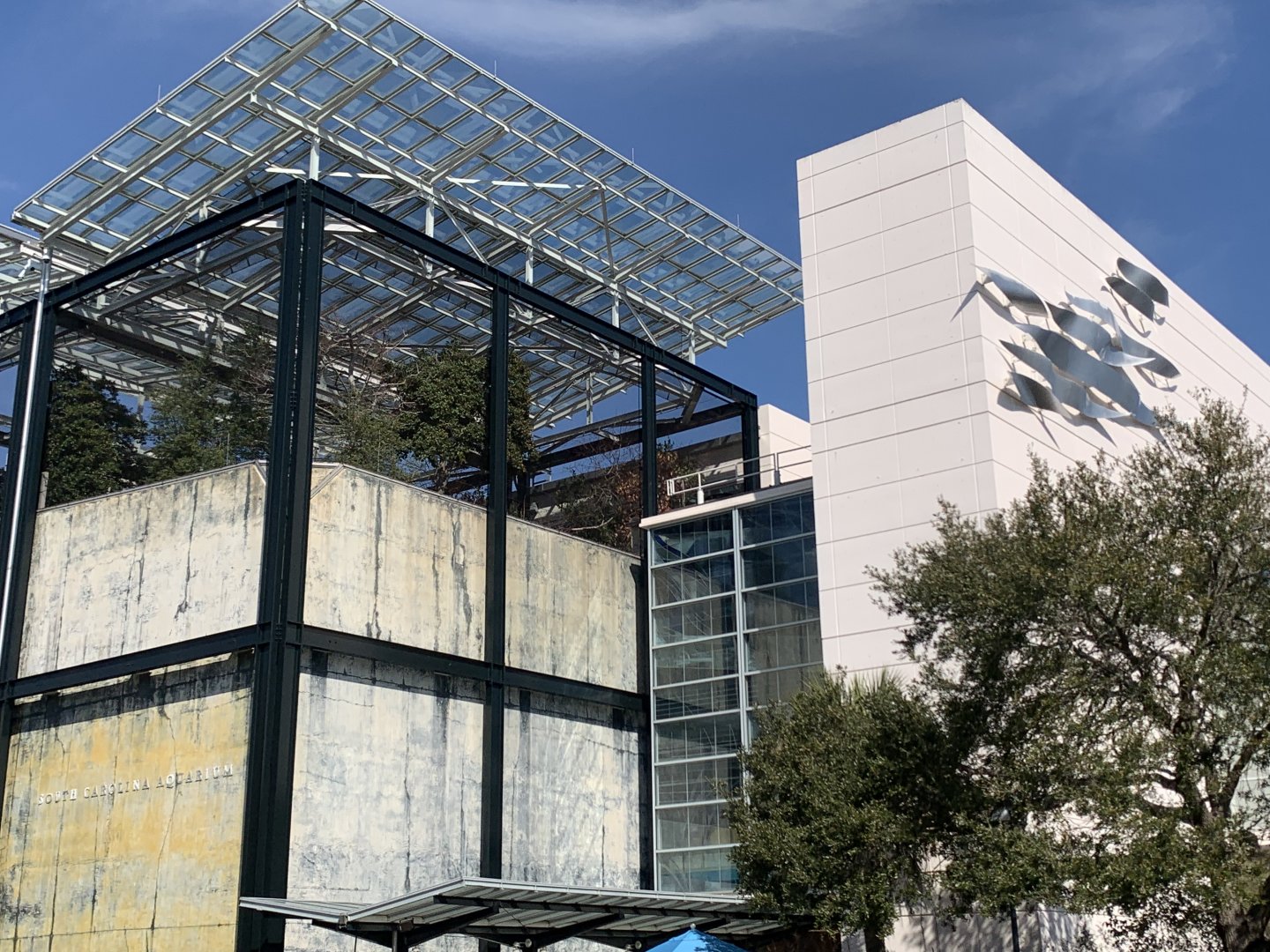 South Carolina Aquarium Entrance