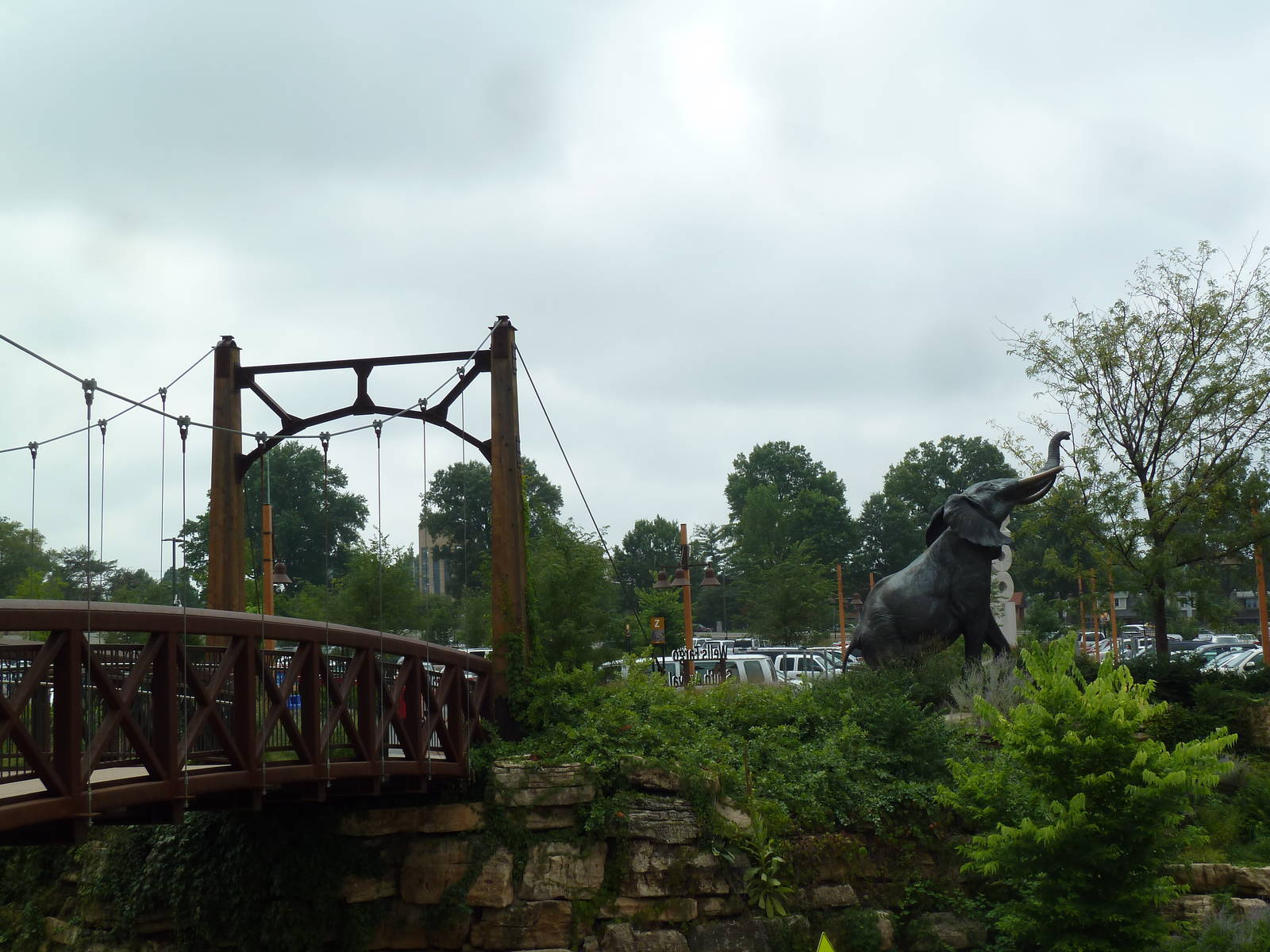 South Entrance Bridge (with new African Elephant statue)
