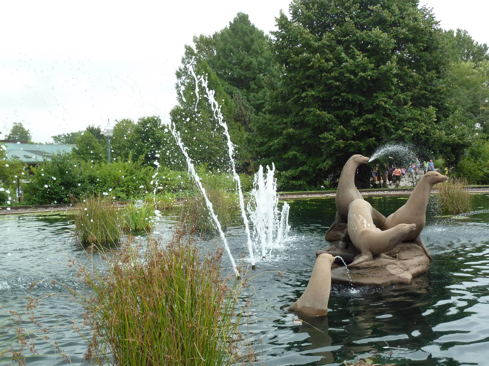 South Entrance - Sea Lion Fountain