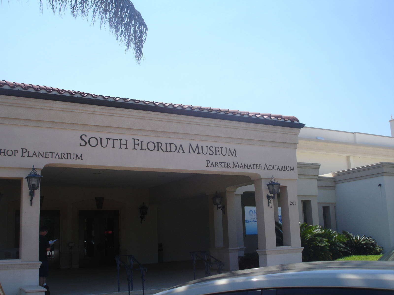 South Florida Museum entrance