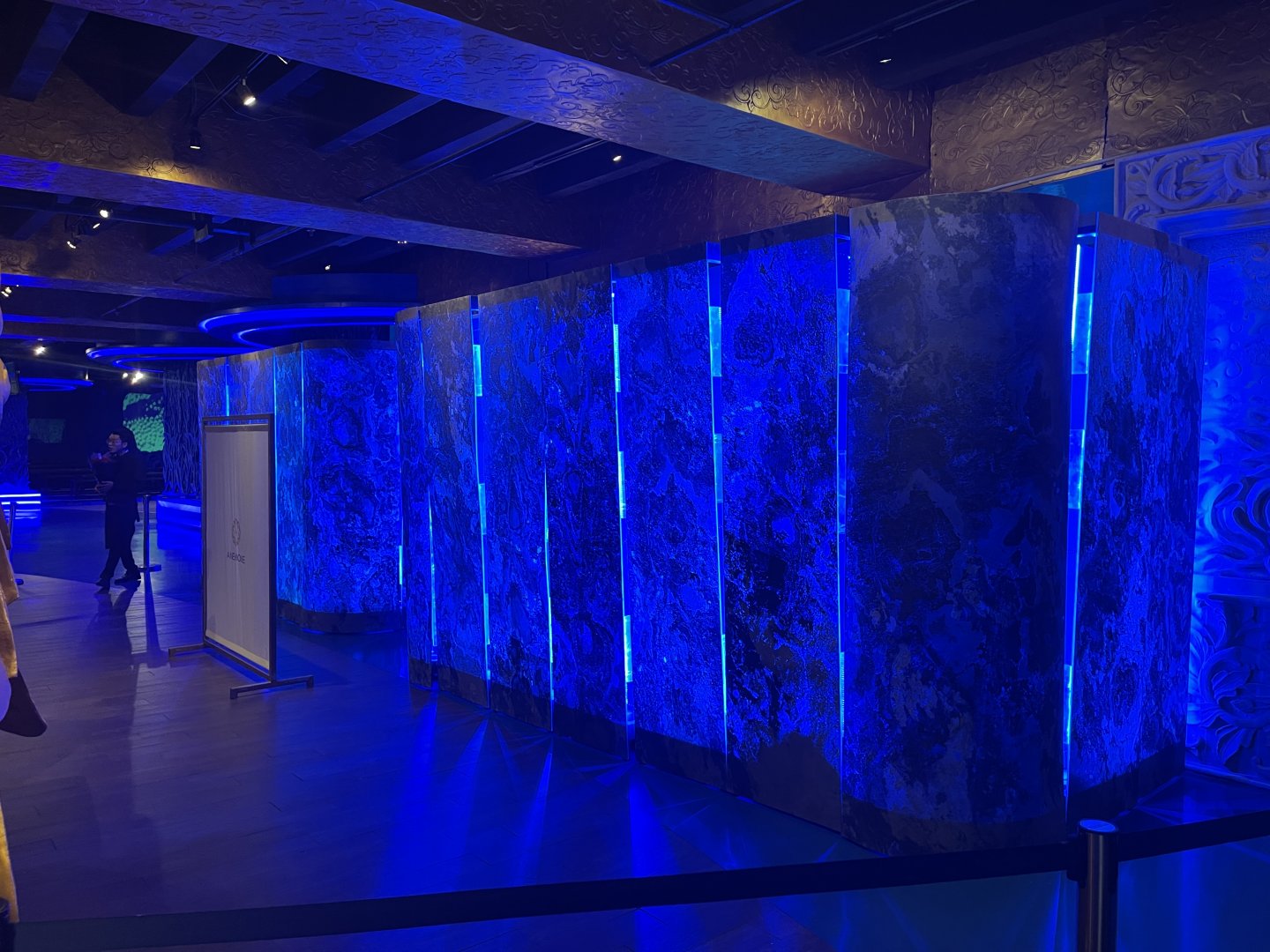 southern sea tank (closed for private dining)