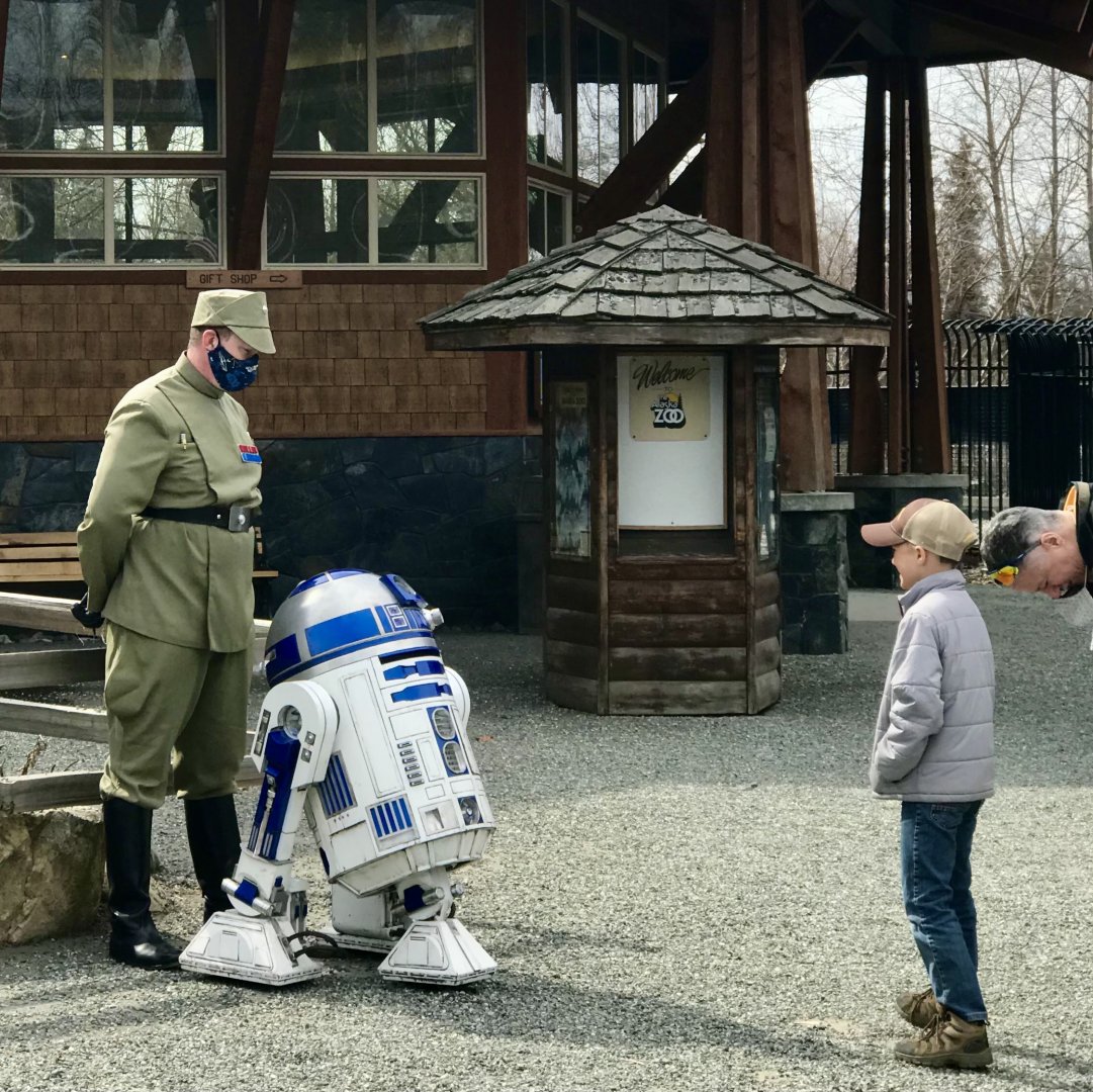 Special Visitor Today.