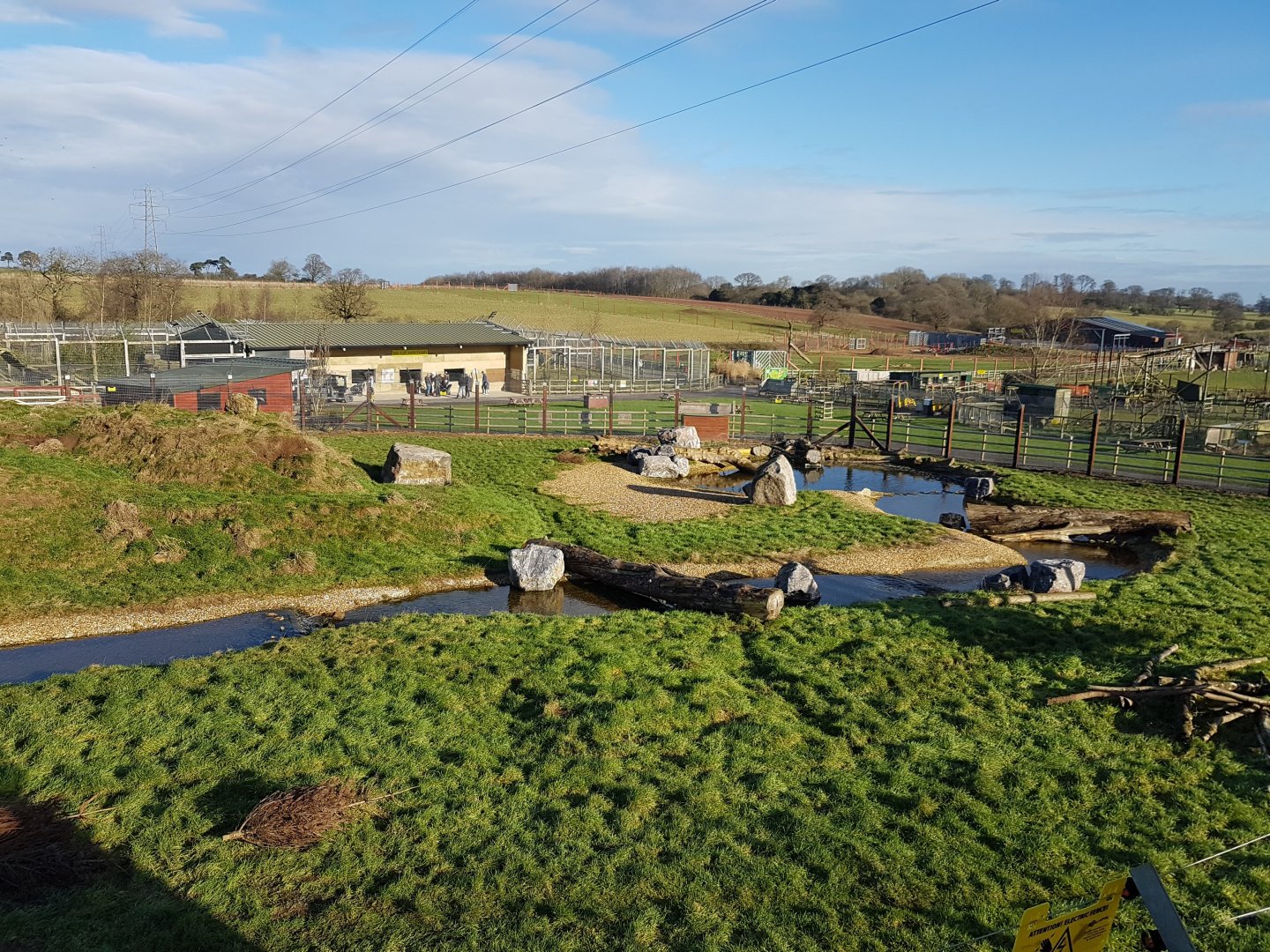 Spectacled Bear Enclosure - Noahs Ark Zoo Farm
