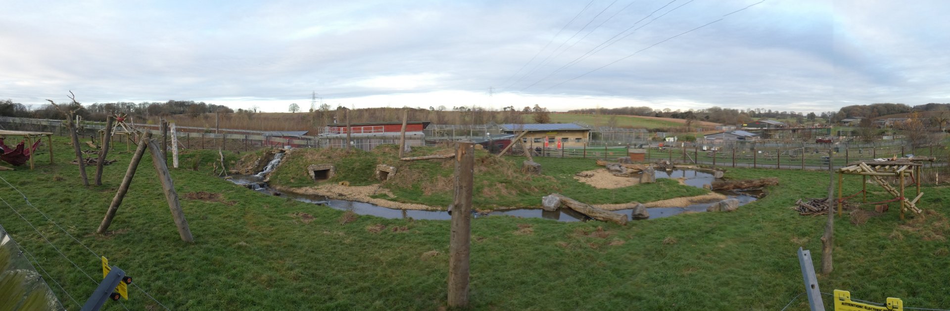 Spectacled Bear outdoor panorama; 'Andean Adventure'