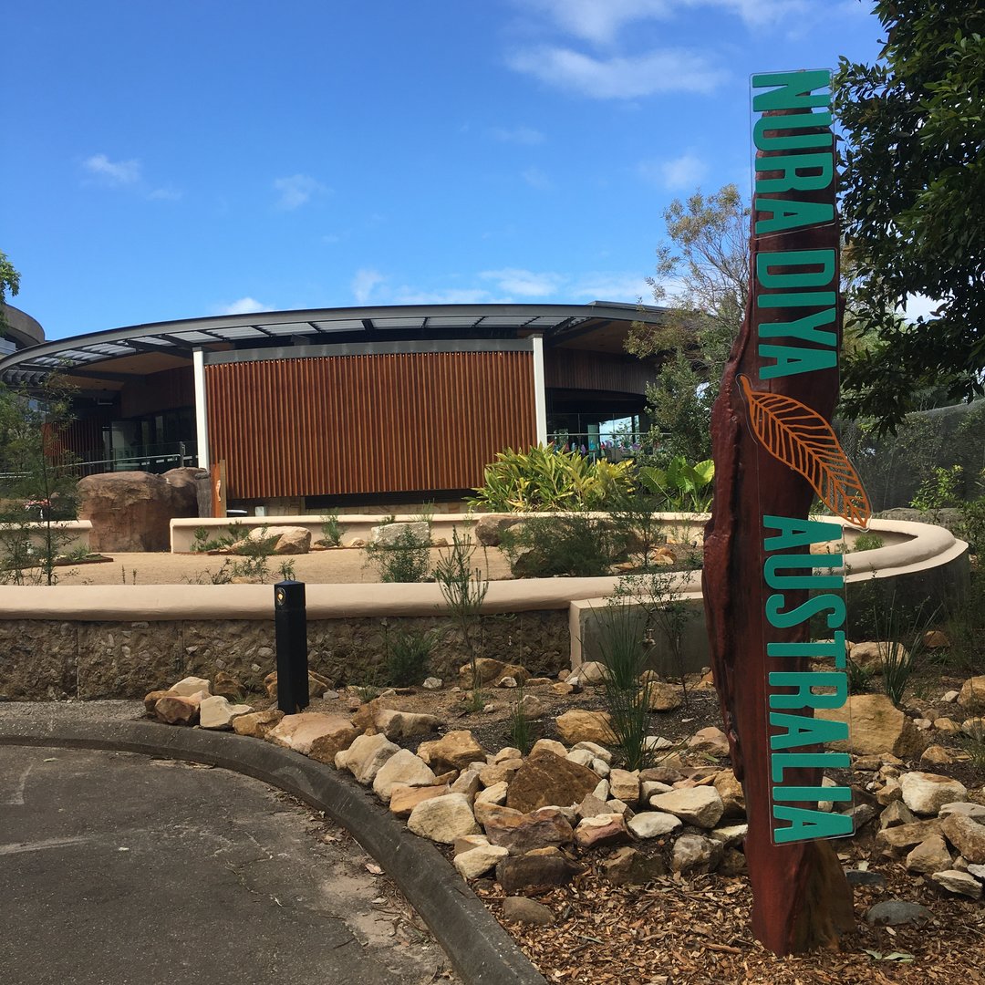 Spider Monkey exhibit turned cultural garden