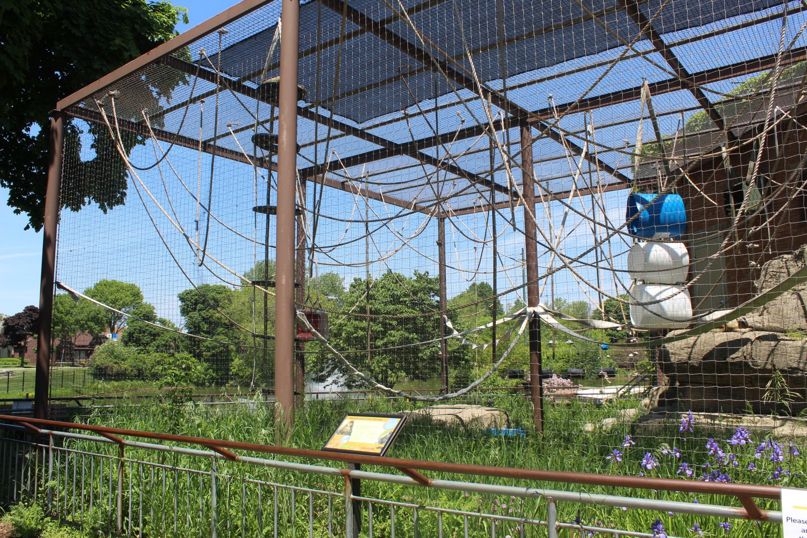 Spider Monkey Exhibit - Vanishing Kingdom