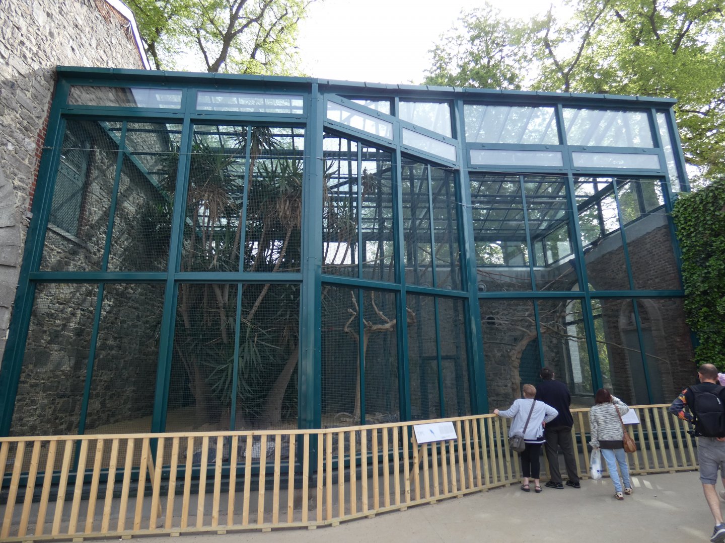 Spix's Macaw and Lear's Macaw aviaries