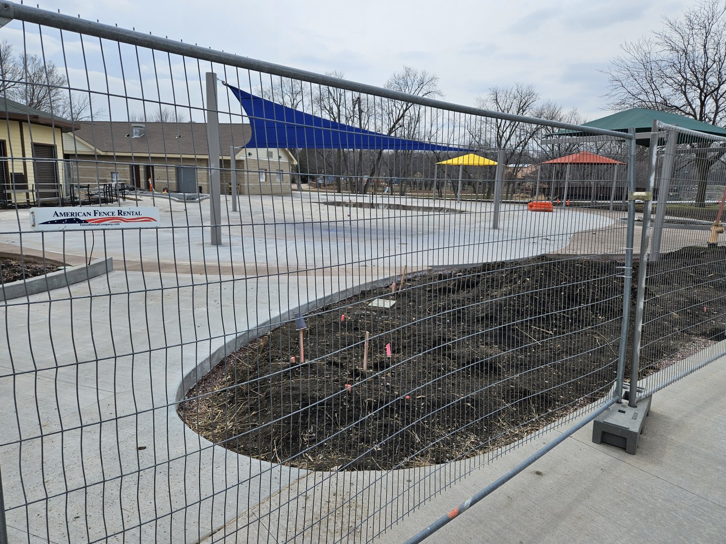 Splash Pad Construction - March 2024