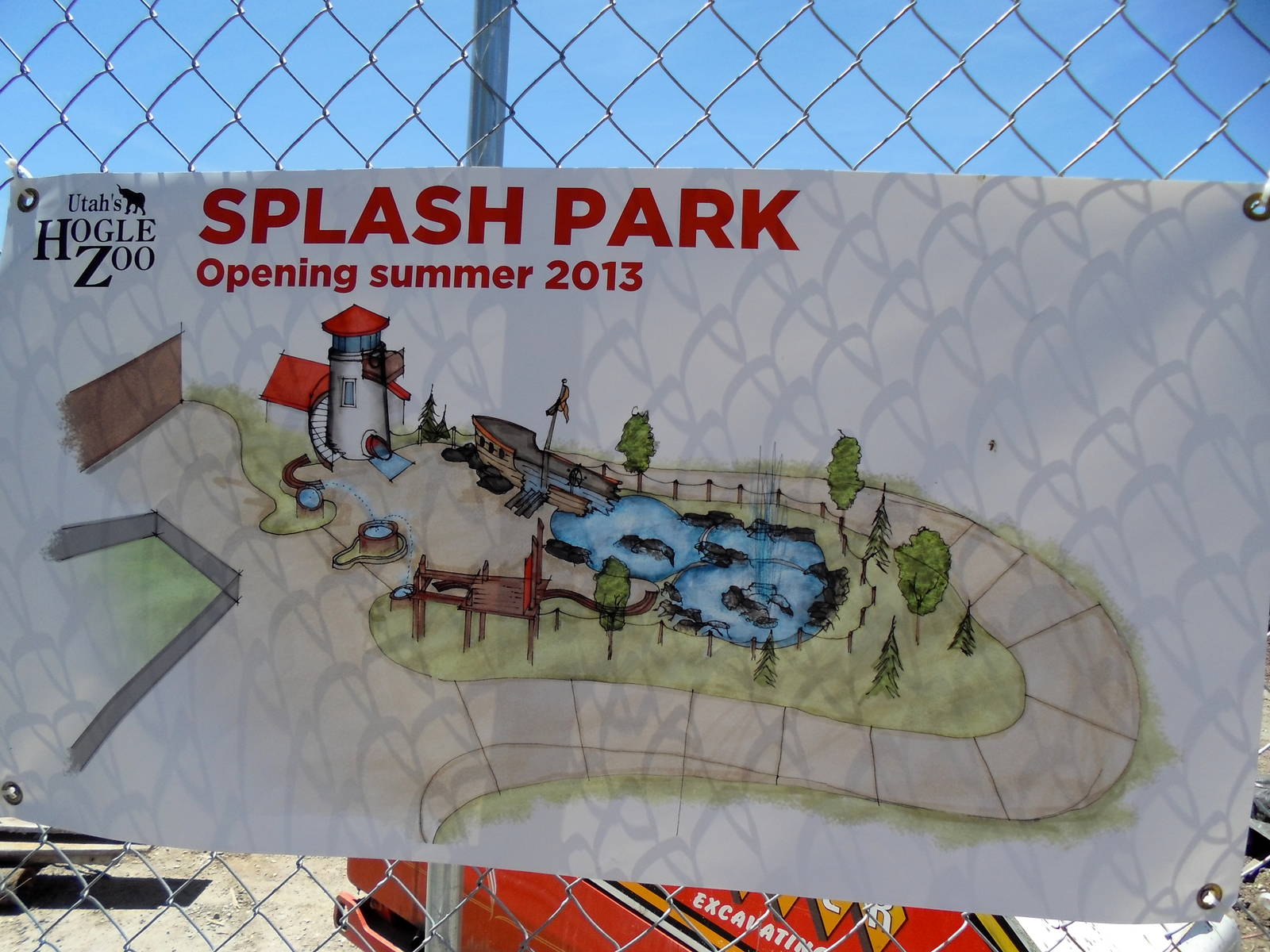 Splash Park Concept Drawing