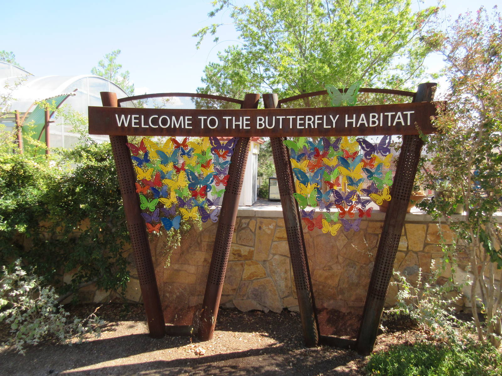 Springs Preserve (Nevada) - Butterfly Habitat Sign