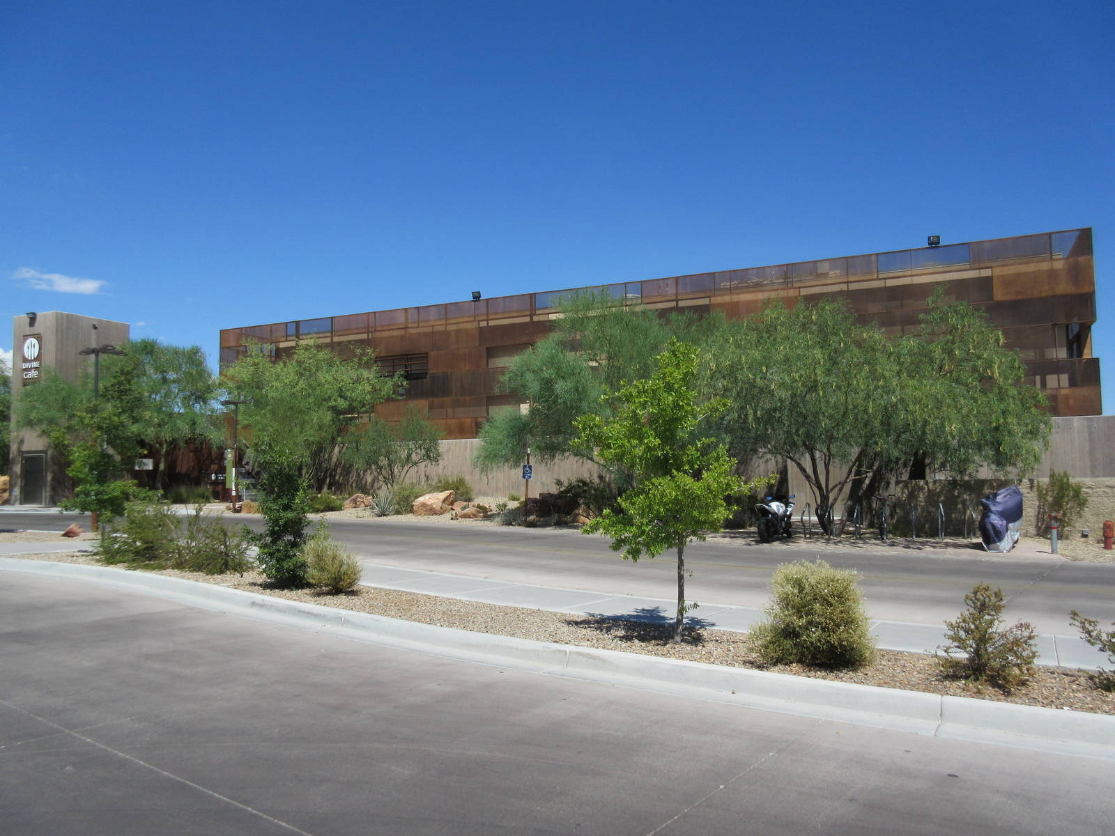 Springs Preserve (Nevada) - Divine Cafe Exterior (from parking lot)