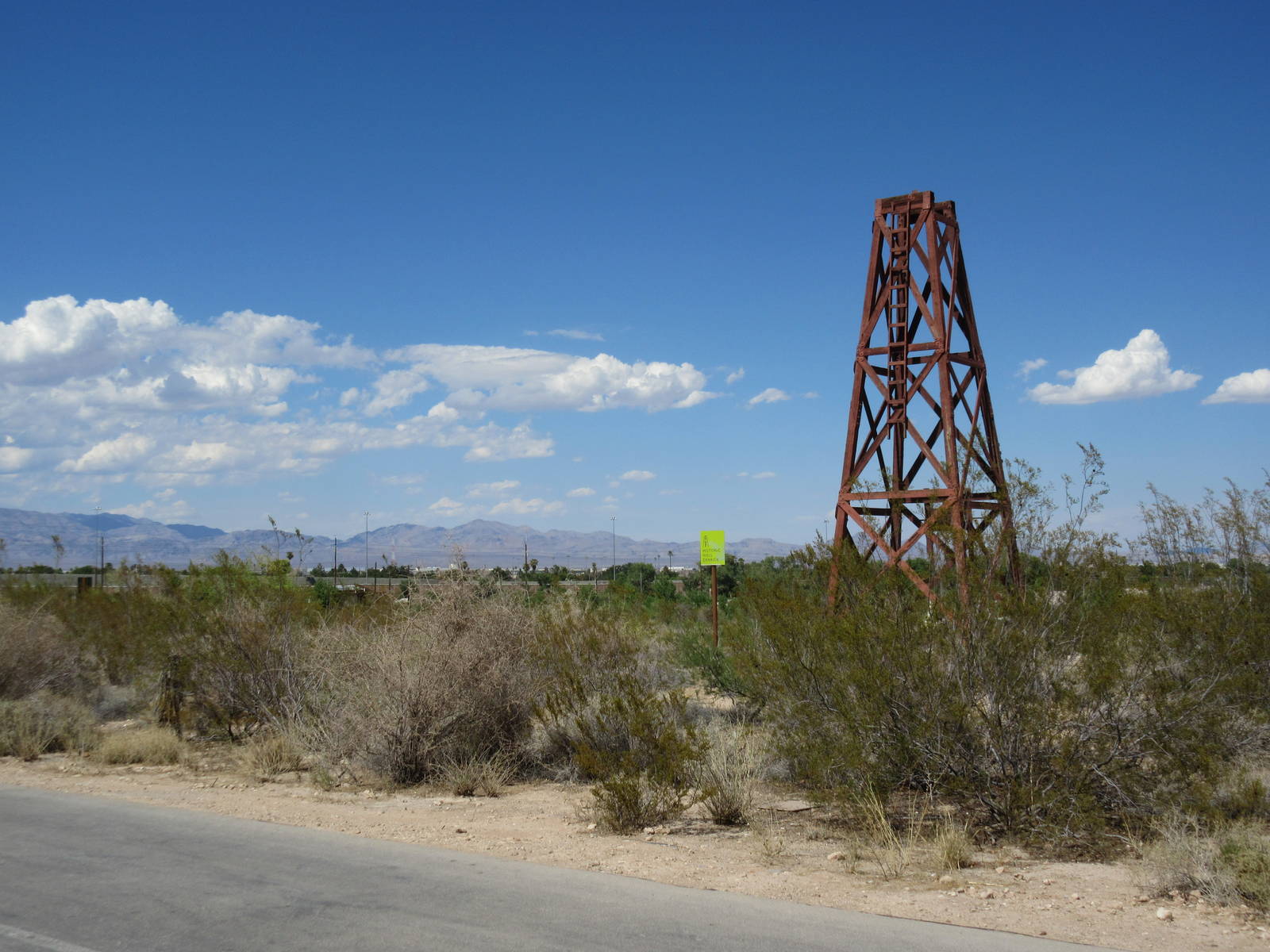Springs Preserve (Nevada) - Historic Well Derrick