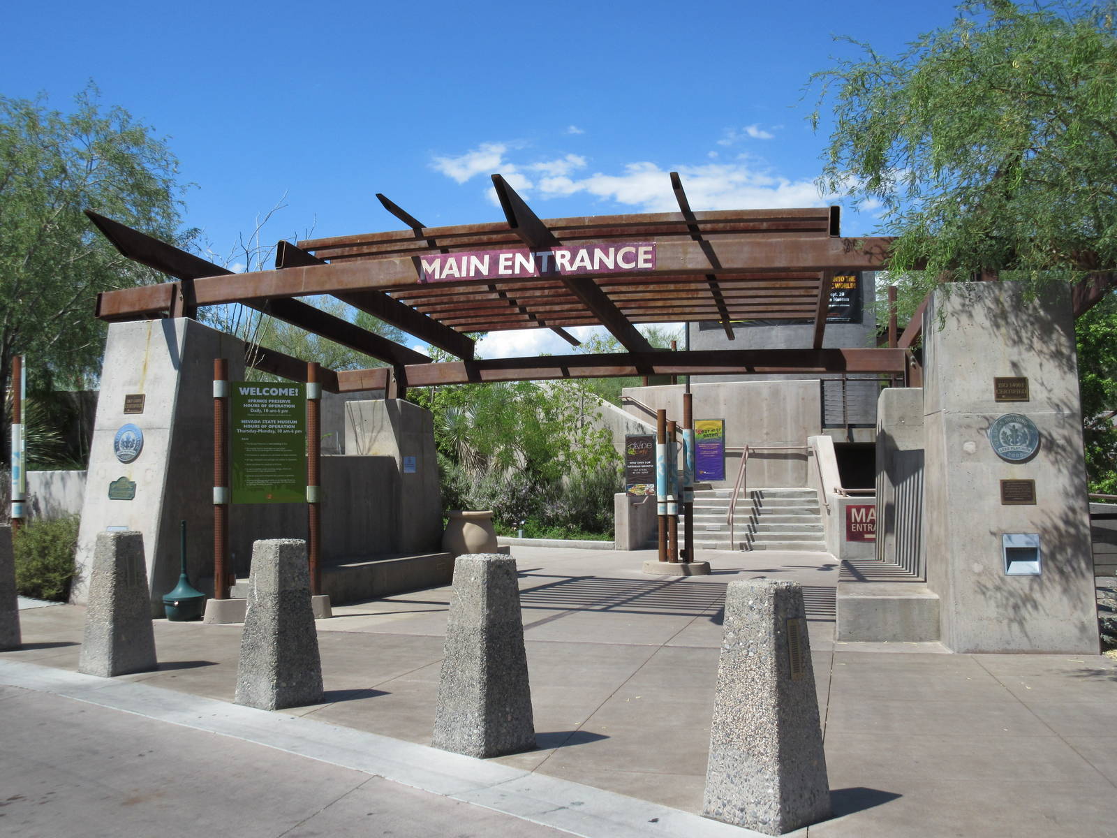 Springs Preserve (Nevada) - Main Entrance