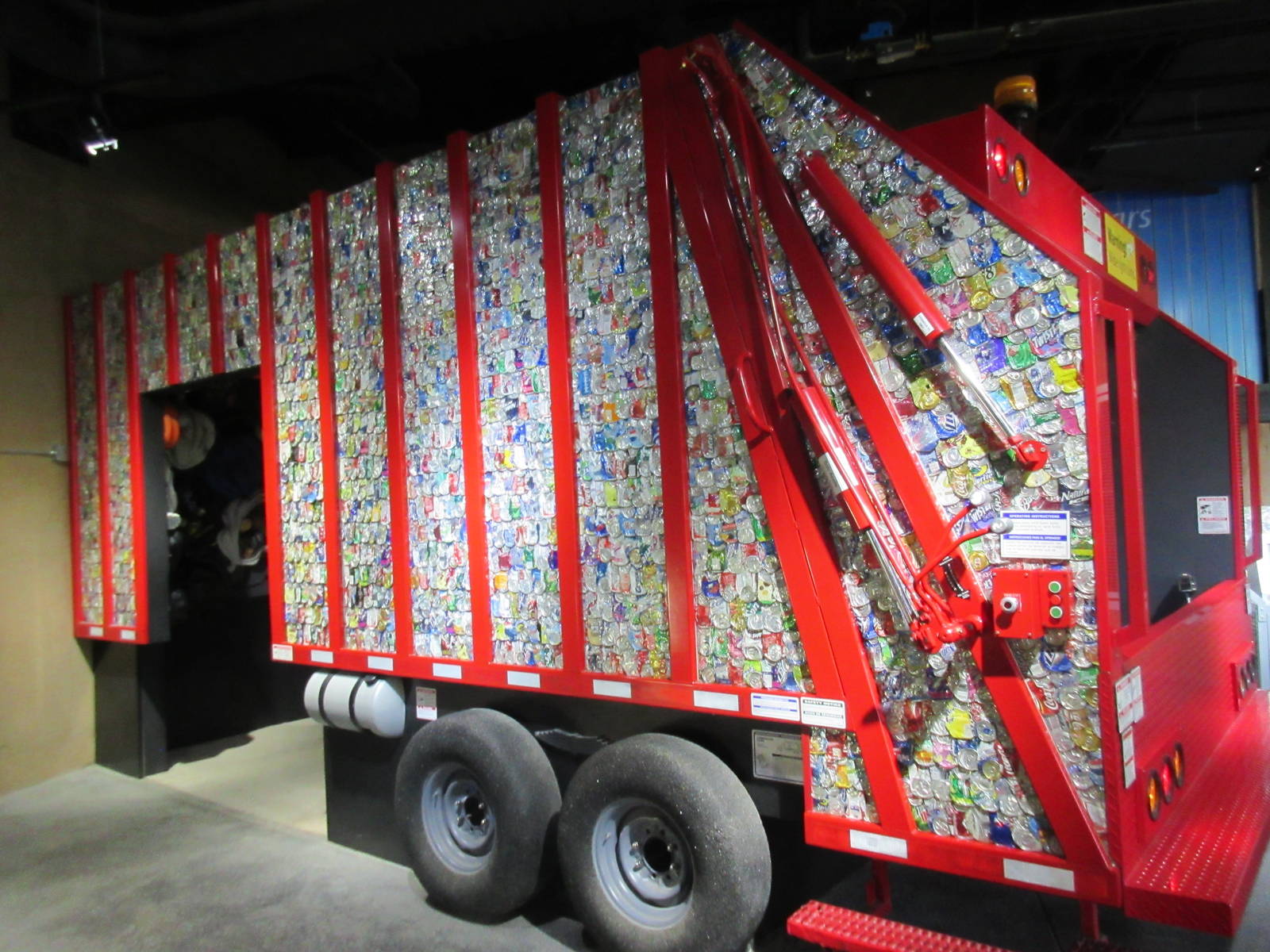 Springs Preserve (Nevada) - Sustainability Building (garbage truck exhibit)