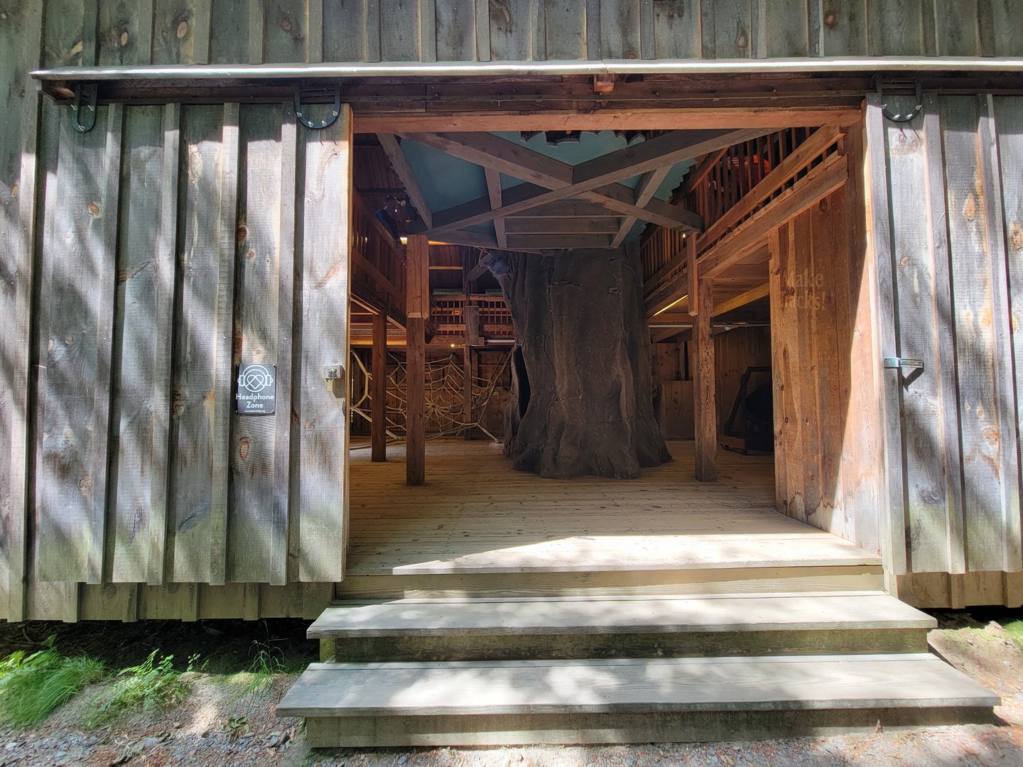 Squam Lakes NSC, 7/22 - Gordon Interactive Playscape: A Predator-Prey Adventure