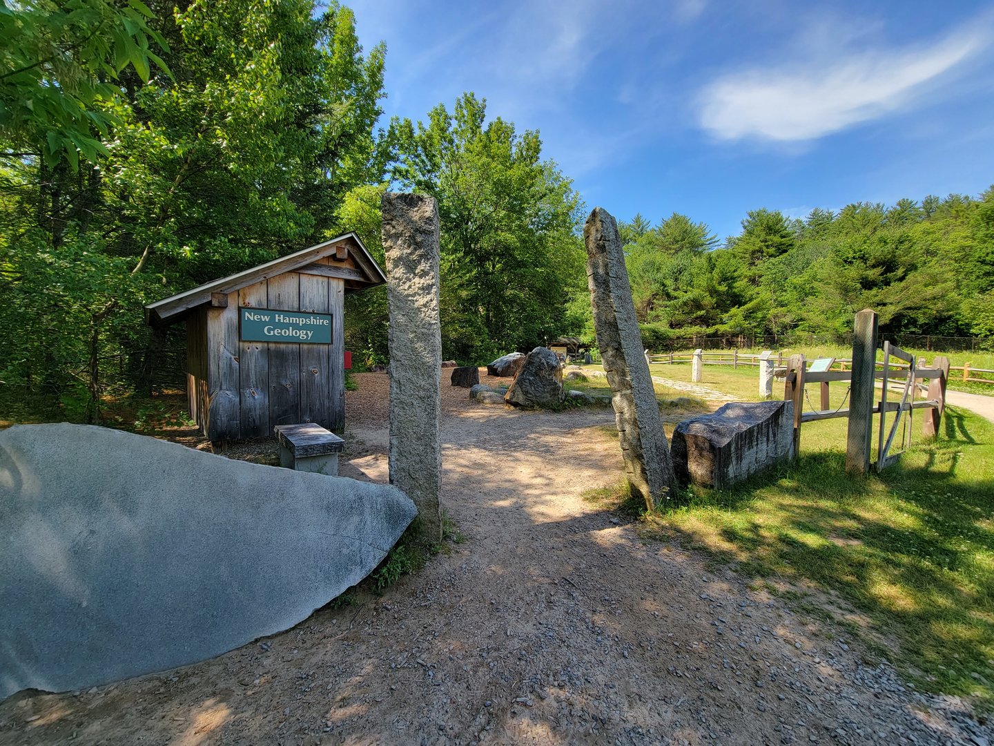 Squam Lakes NSC, 7/22 - New Hampshire Geology