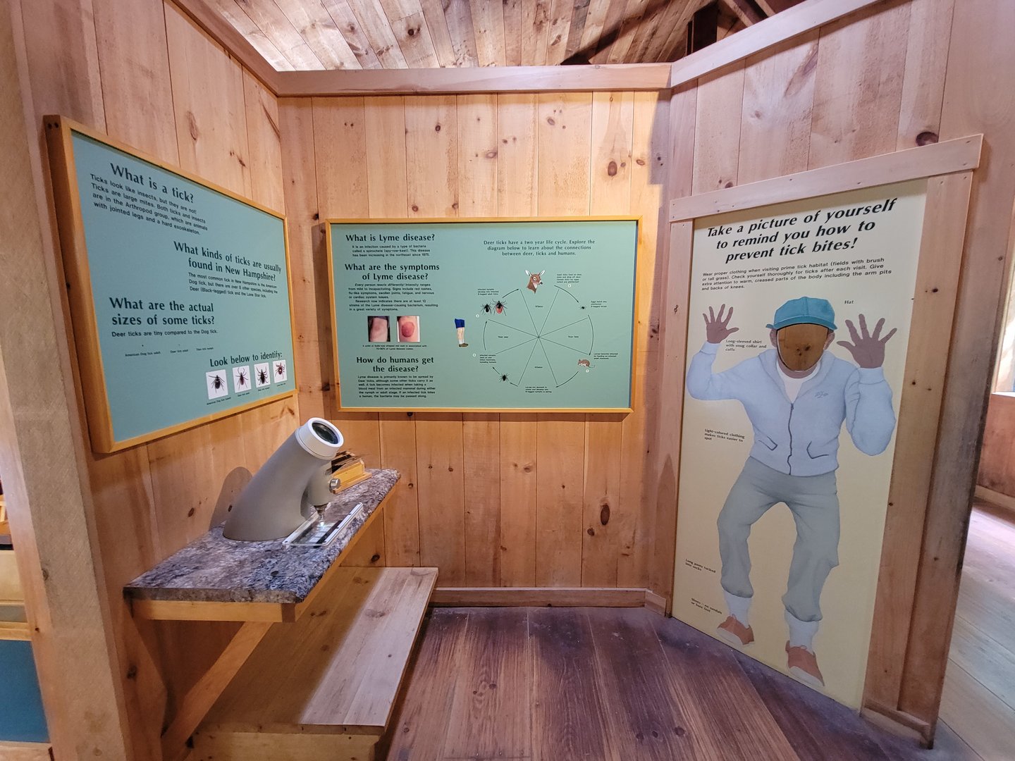 Squam Lakes NSC, 7/22 - Ticks