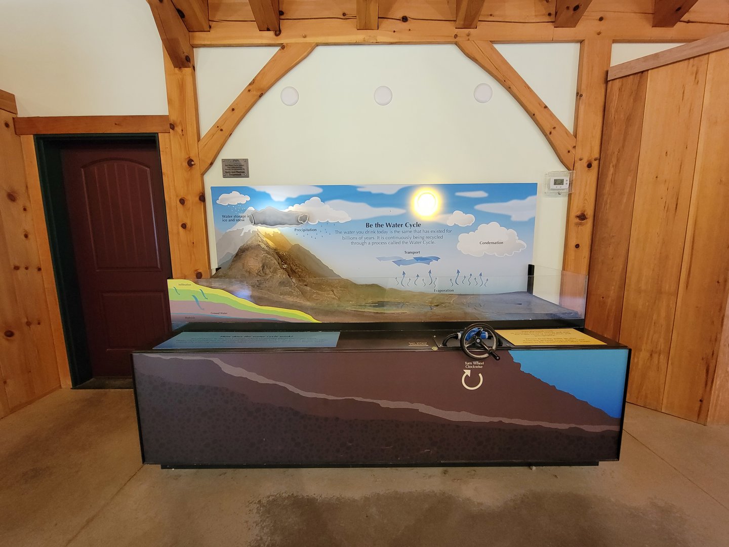 Squam Lakes NSC, 7/22 - Water Matters, Interactive water cycle