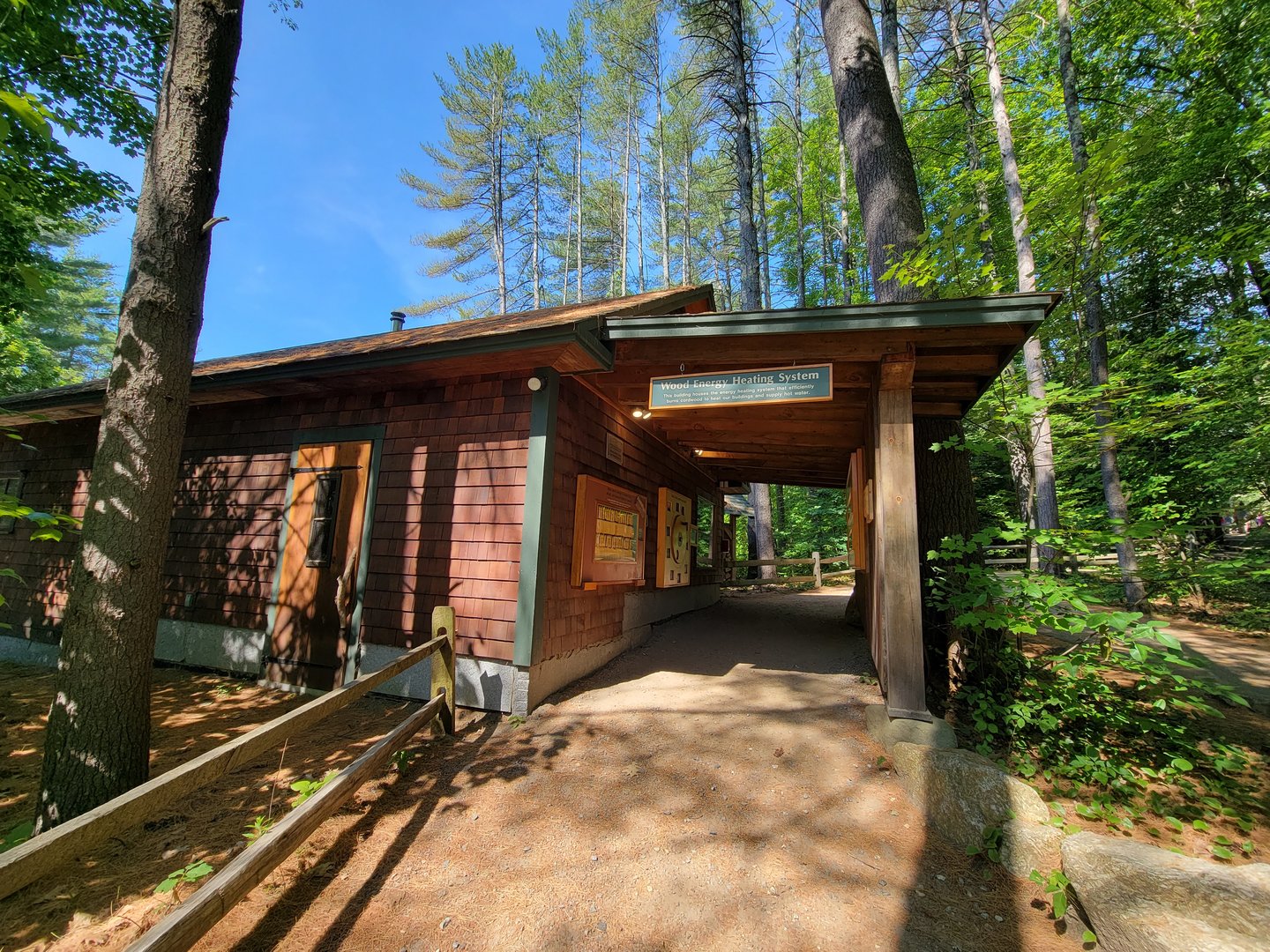 Squam Lakes NSC, 7/22 - Wood Energy Exhibit