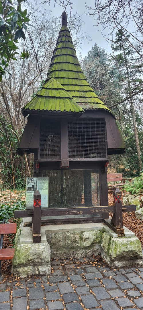 Squirrel House, Budapest Zoo, Hungary.
