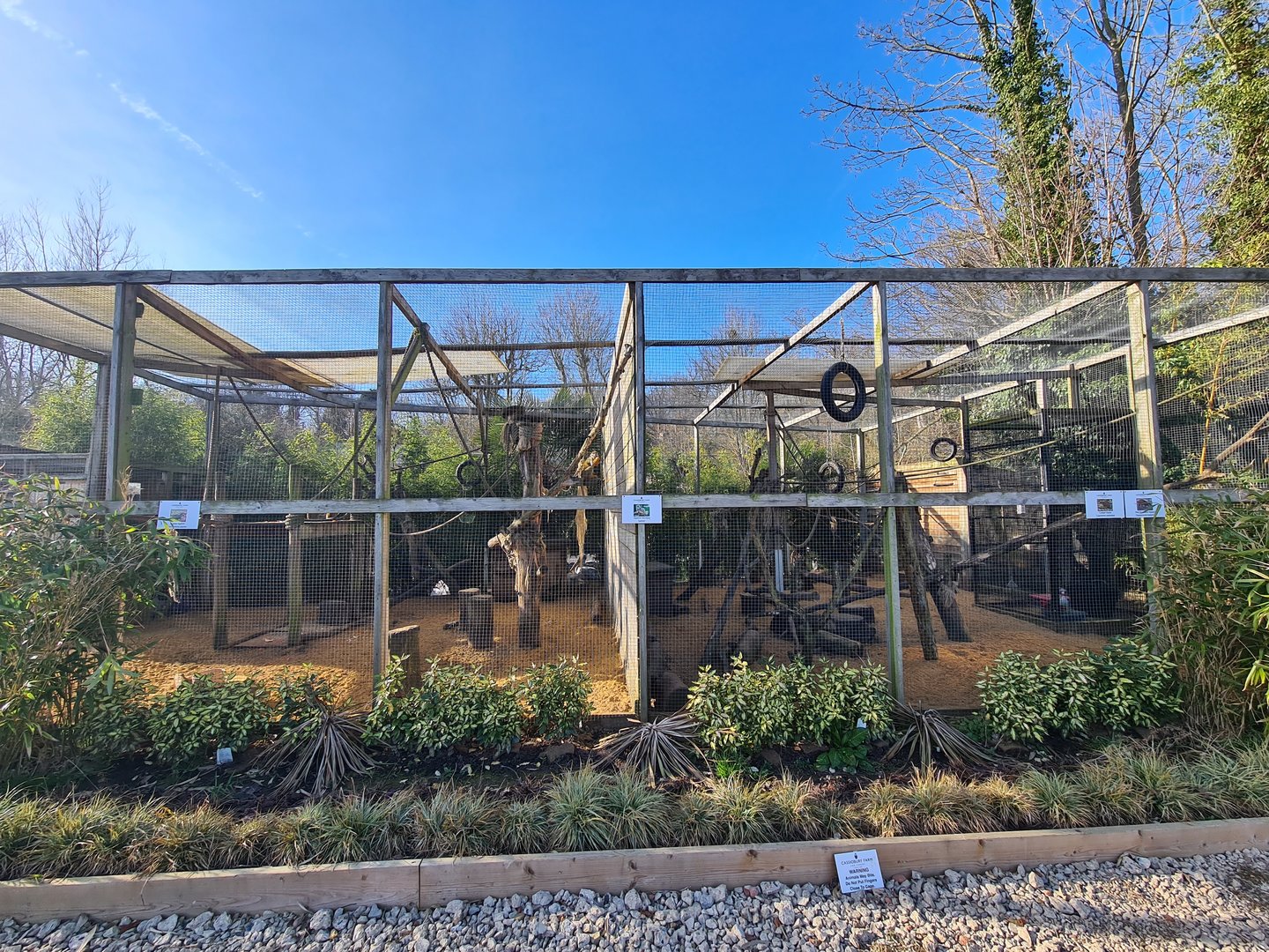 Squirrel Monkey, Agouti and Hutia Exhibit