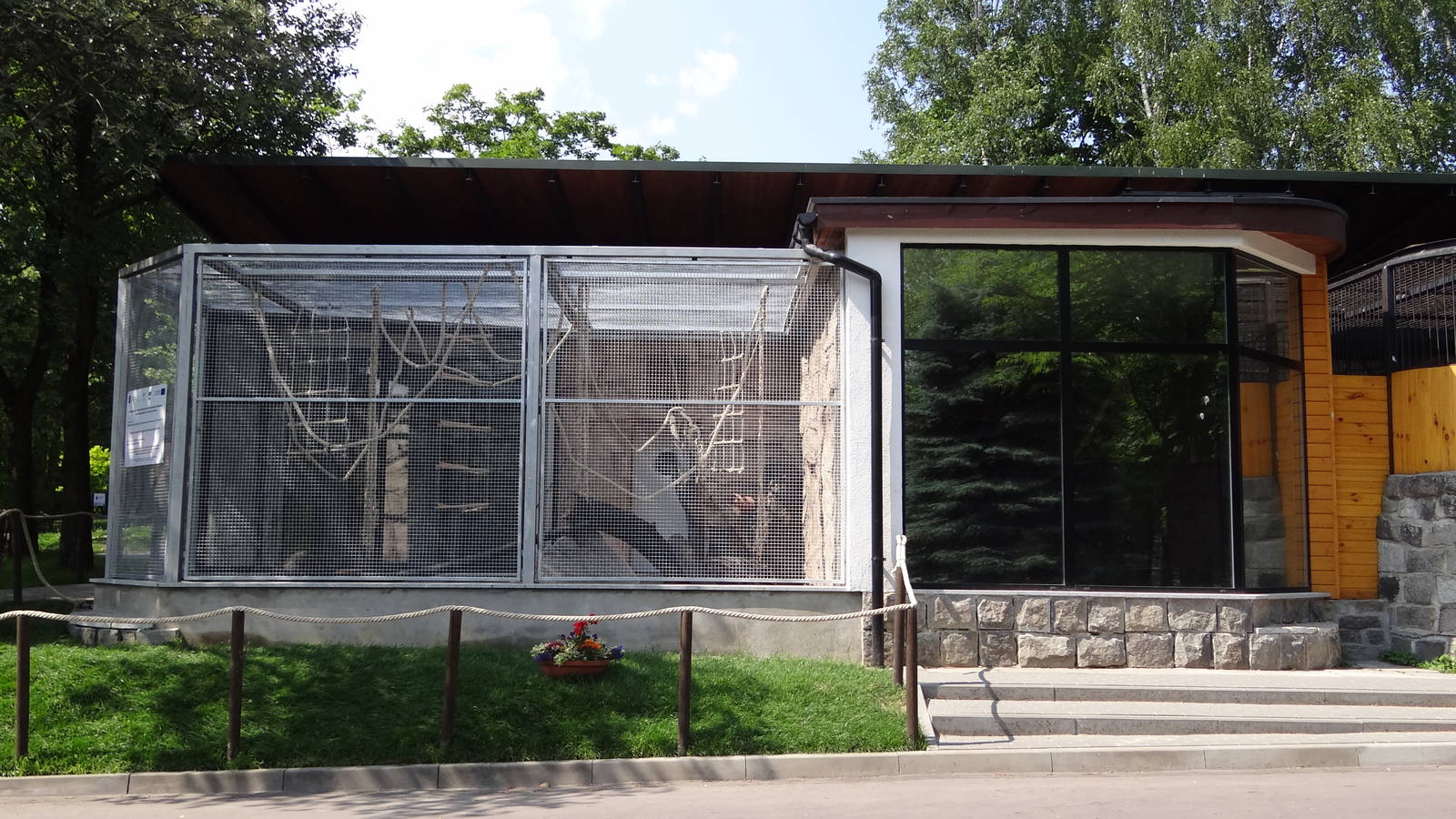Squirrel Monkey exhibit