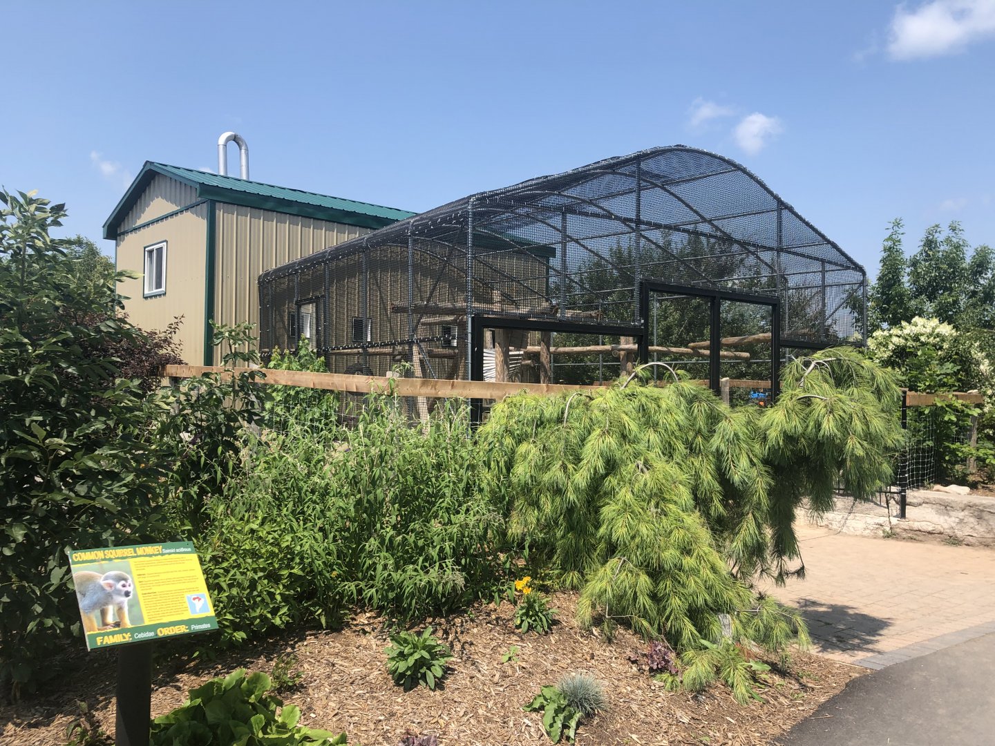 Squirrel Monkey Exhibit