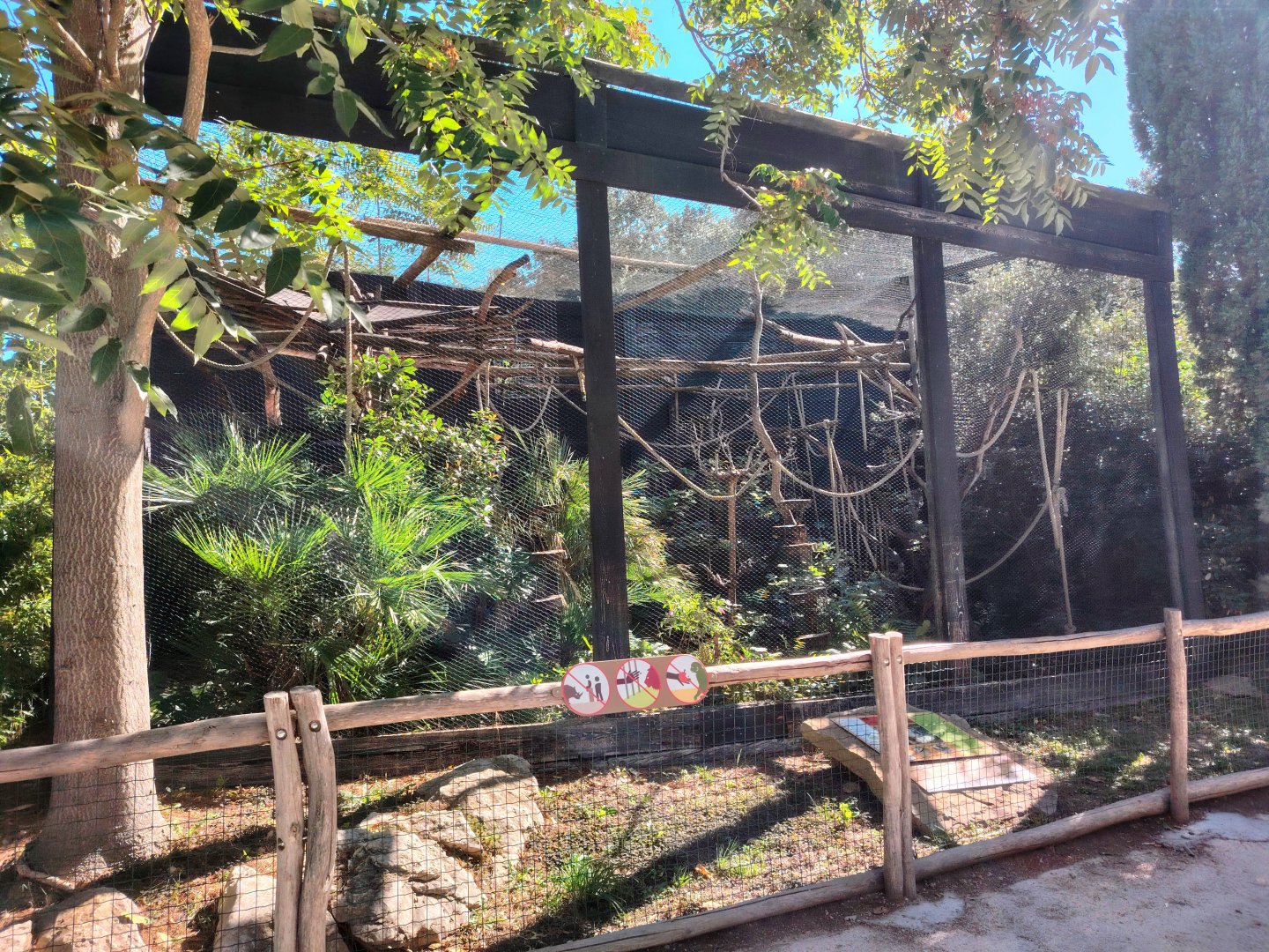 Squirrel Monkey Exhibit