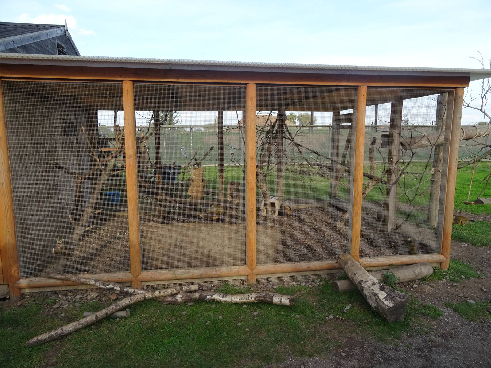 Squirrel Monkey House at Yorkshire Wildlife Park