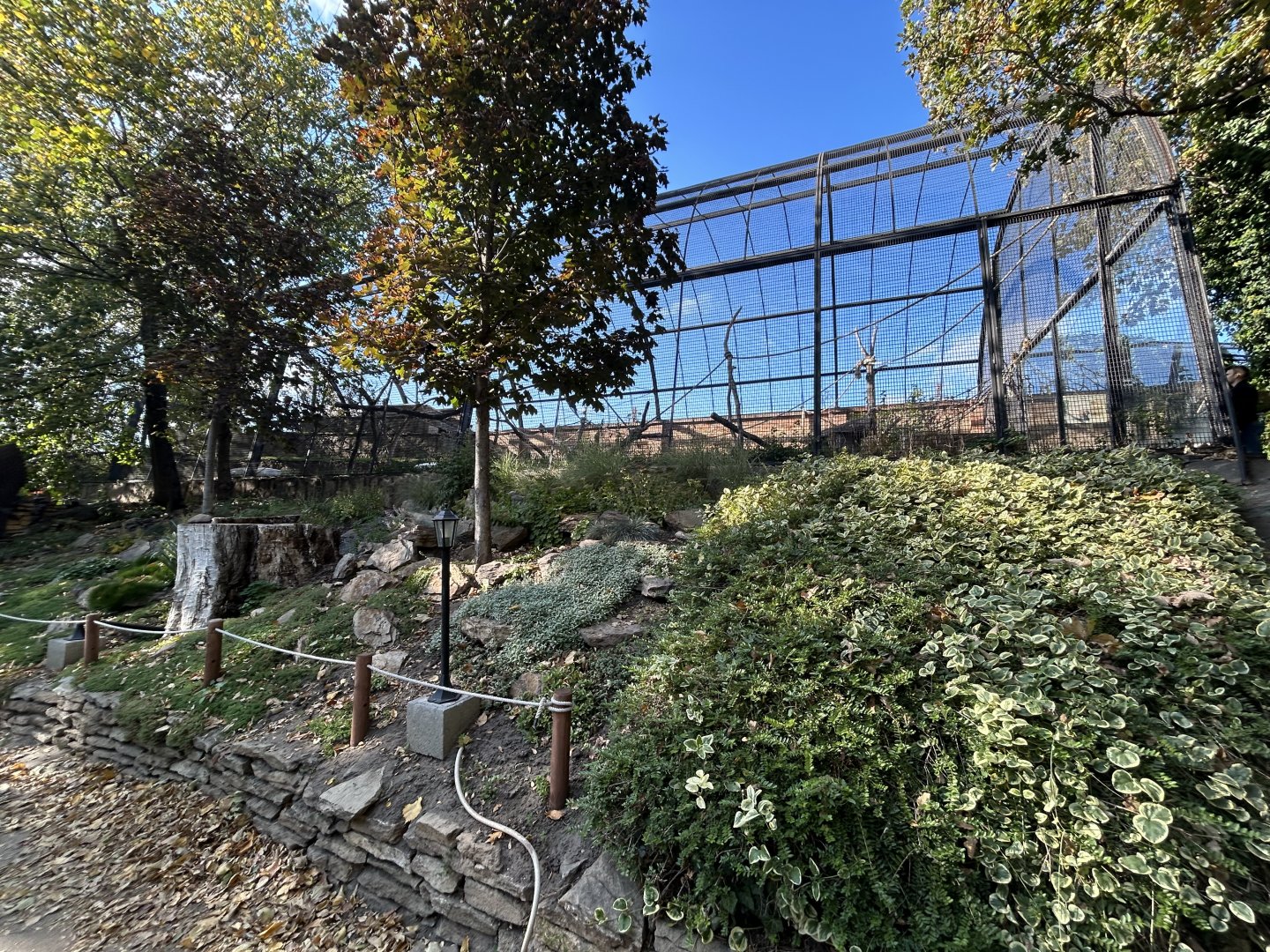 Squirrel Monkey & Macaw Exhibit