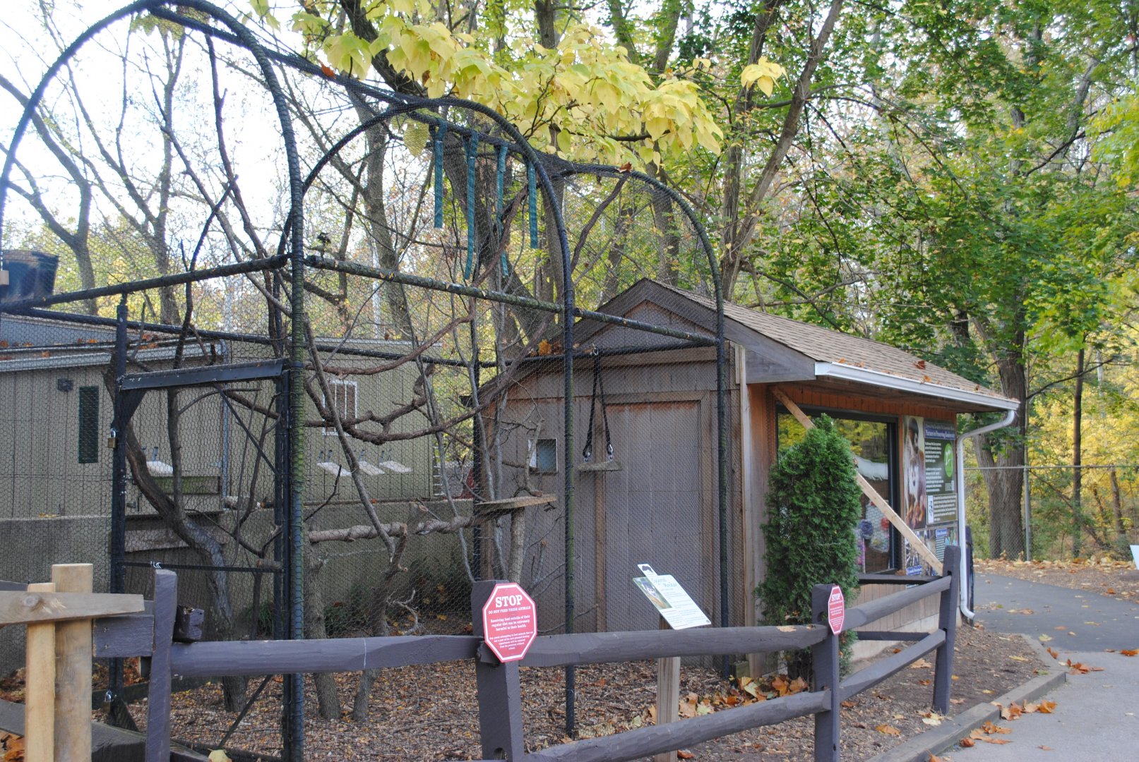 Squirrel Monkeys' Exhibit