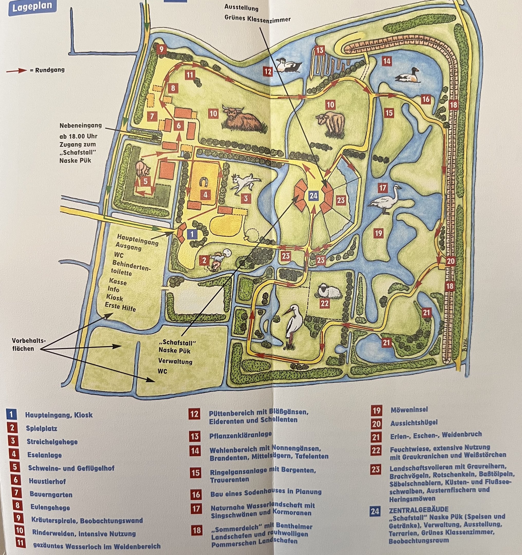 St. Peter-Ording Map - undated