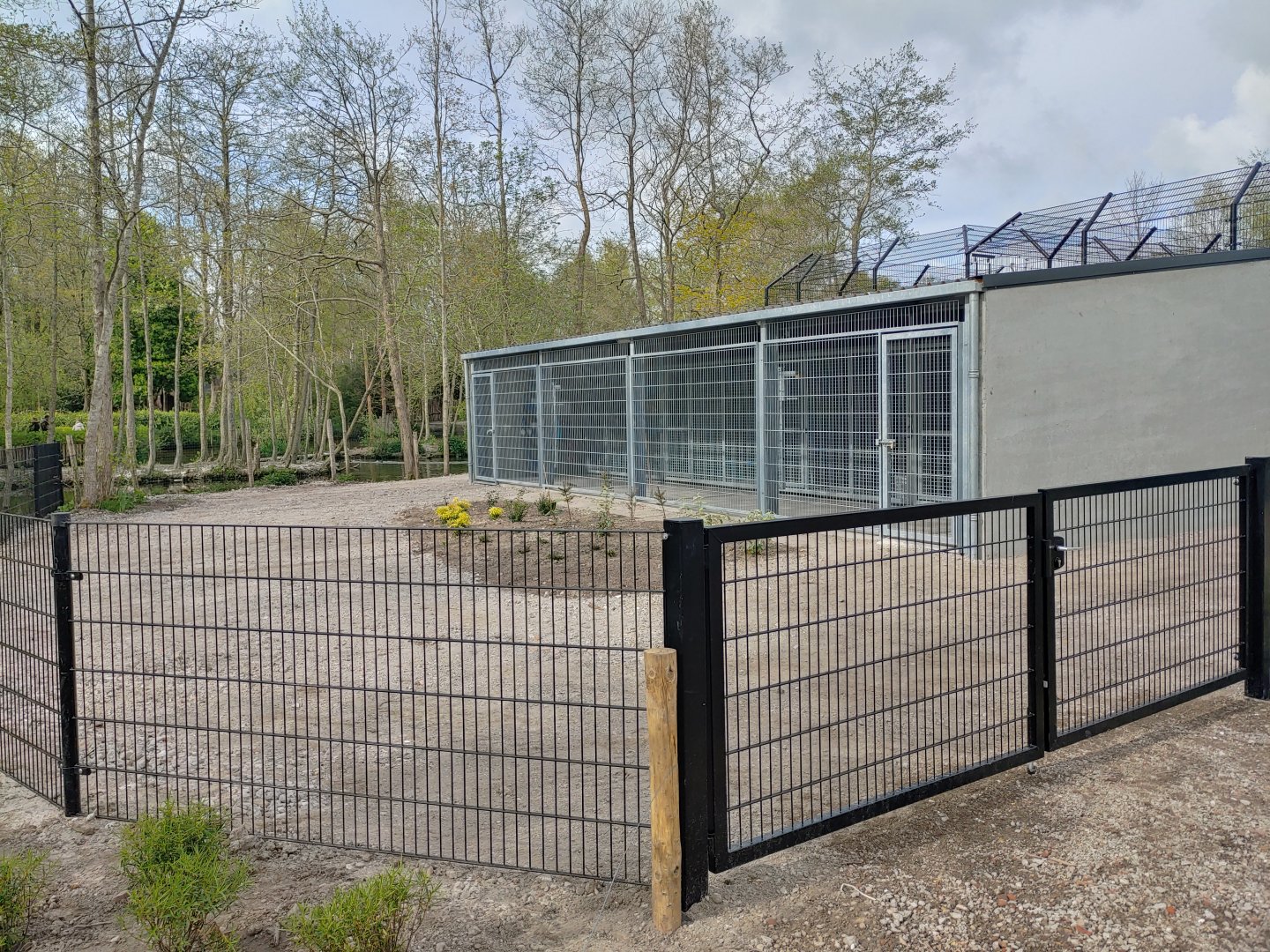 Stables for the Amur tigers