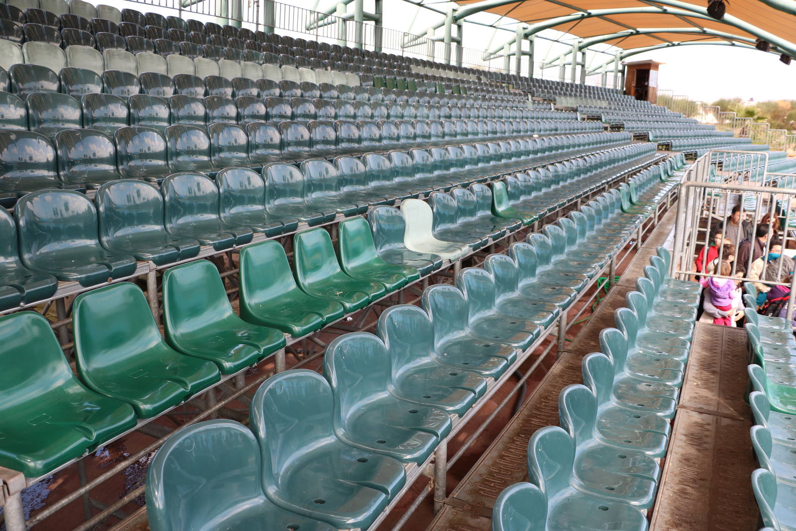 Stadium seating, February 2016