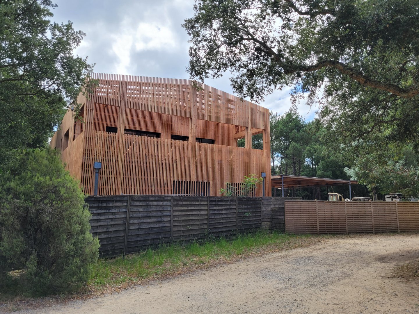 Staff facilities under construction -Zoo de Labenne (2024)