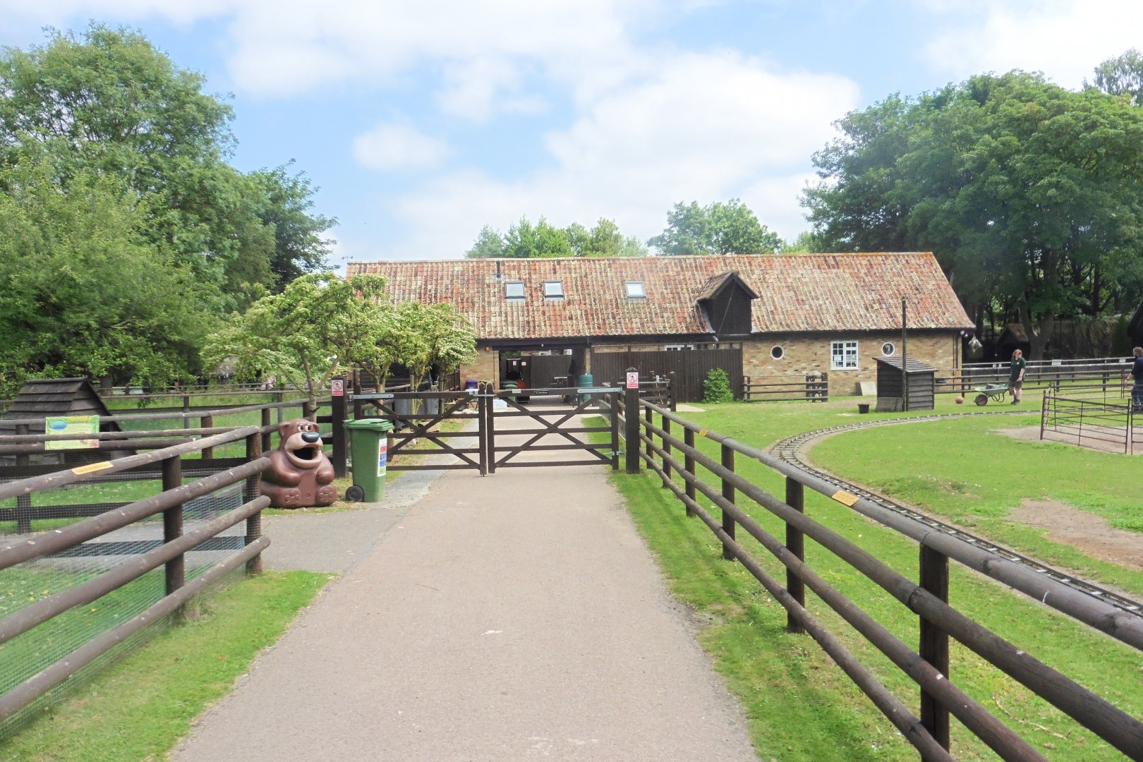 Staff stable block