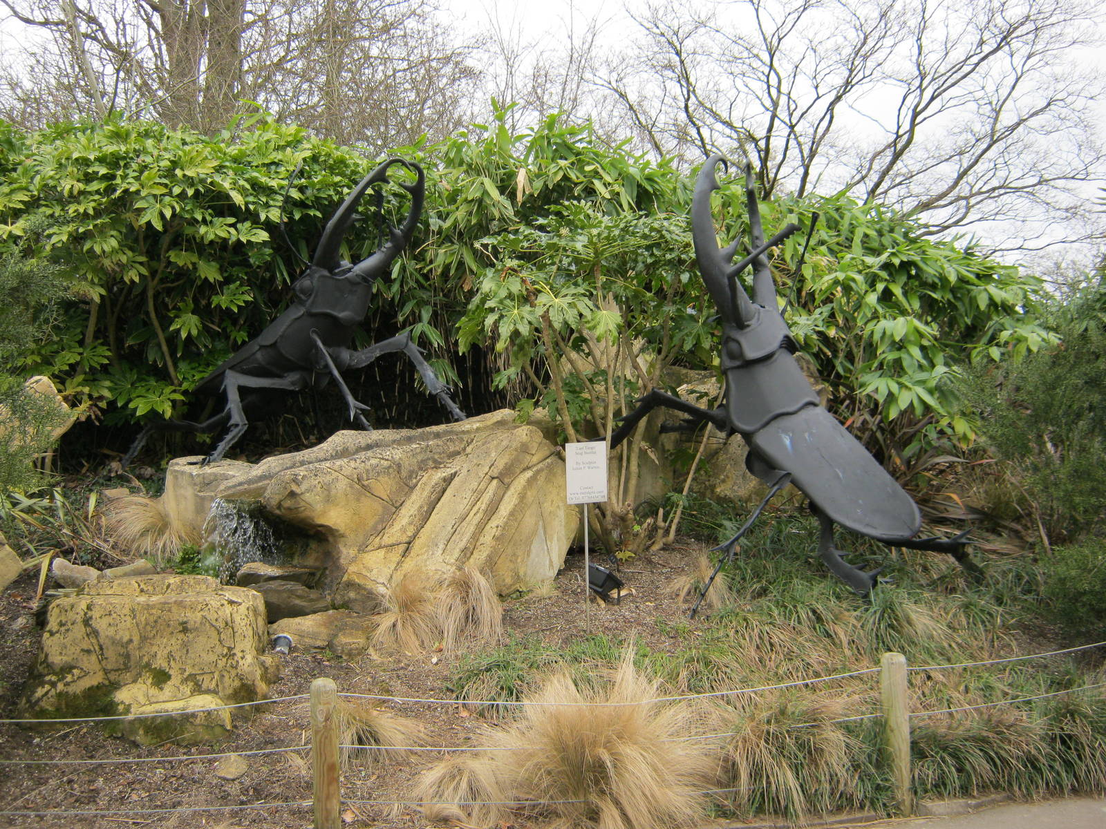 Stag Beetle sculpture 2011